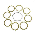 CLUTCH FRICTION PLATE SET SUZUKI RM-Z250 07-22, ATHENA P40230082, WITH GASKET