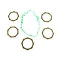 CLUTCH FRICTION PLATE SET HONDA CRF150F 06-17, ATHENA P40230091, WITH GASKET