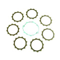 CLUTCH FRICTION PLATE SET YAMAHA WR250R 08-13, ATHENA P40230099, WITH GASKET