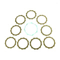 CLUTCH FRICTION PLATE SET YAMAHA YZ-F450 03-06, ATHENA P40230105, WITH GASKET