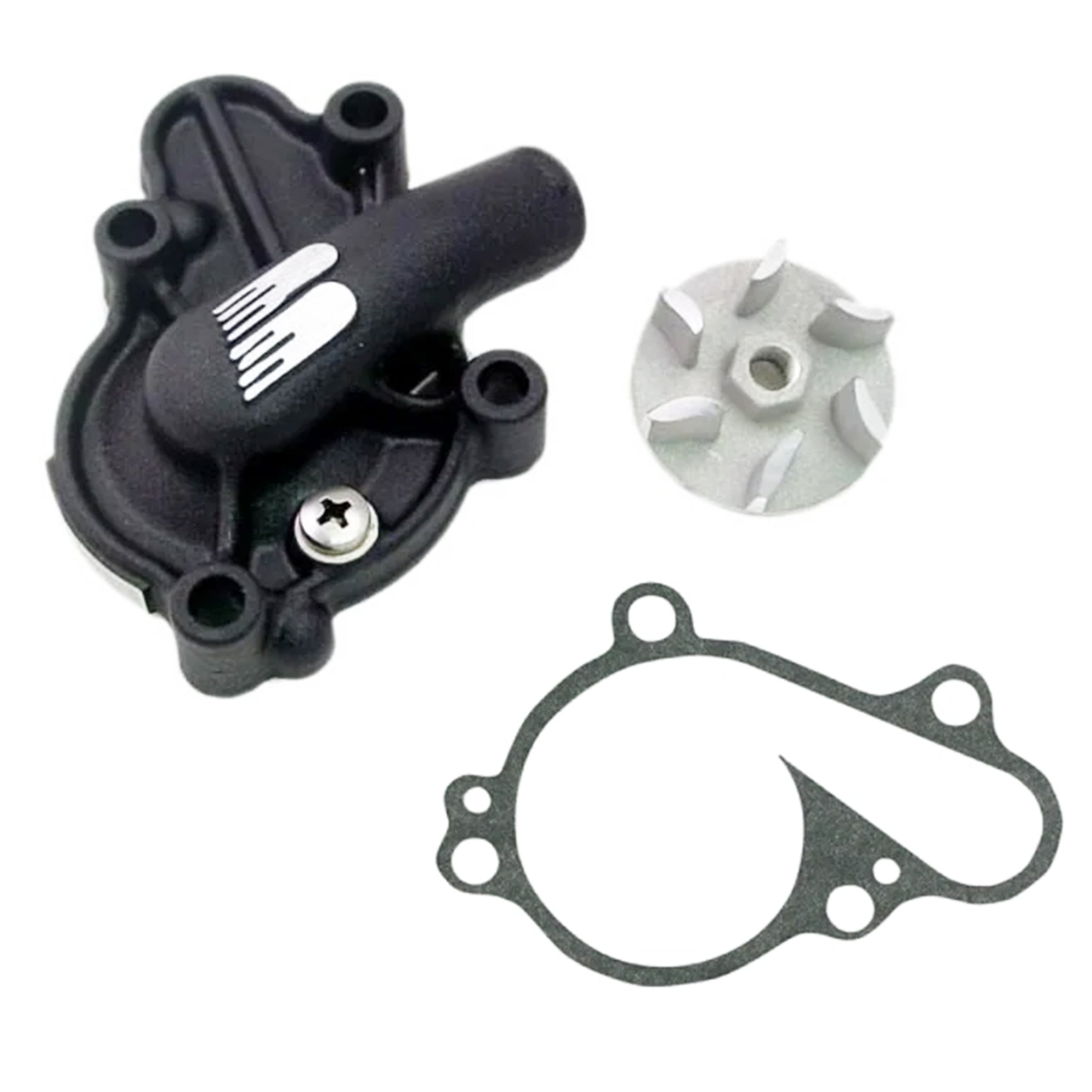 WATER PUMP COVER 98-04 YZ125, BOYESEN WPK31B Supercooler