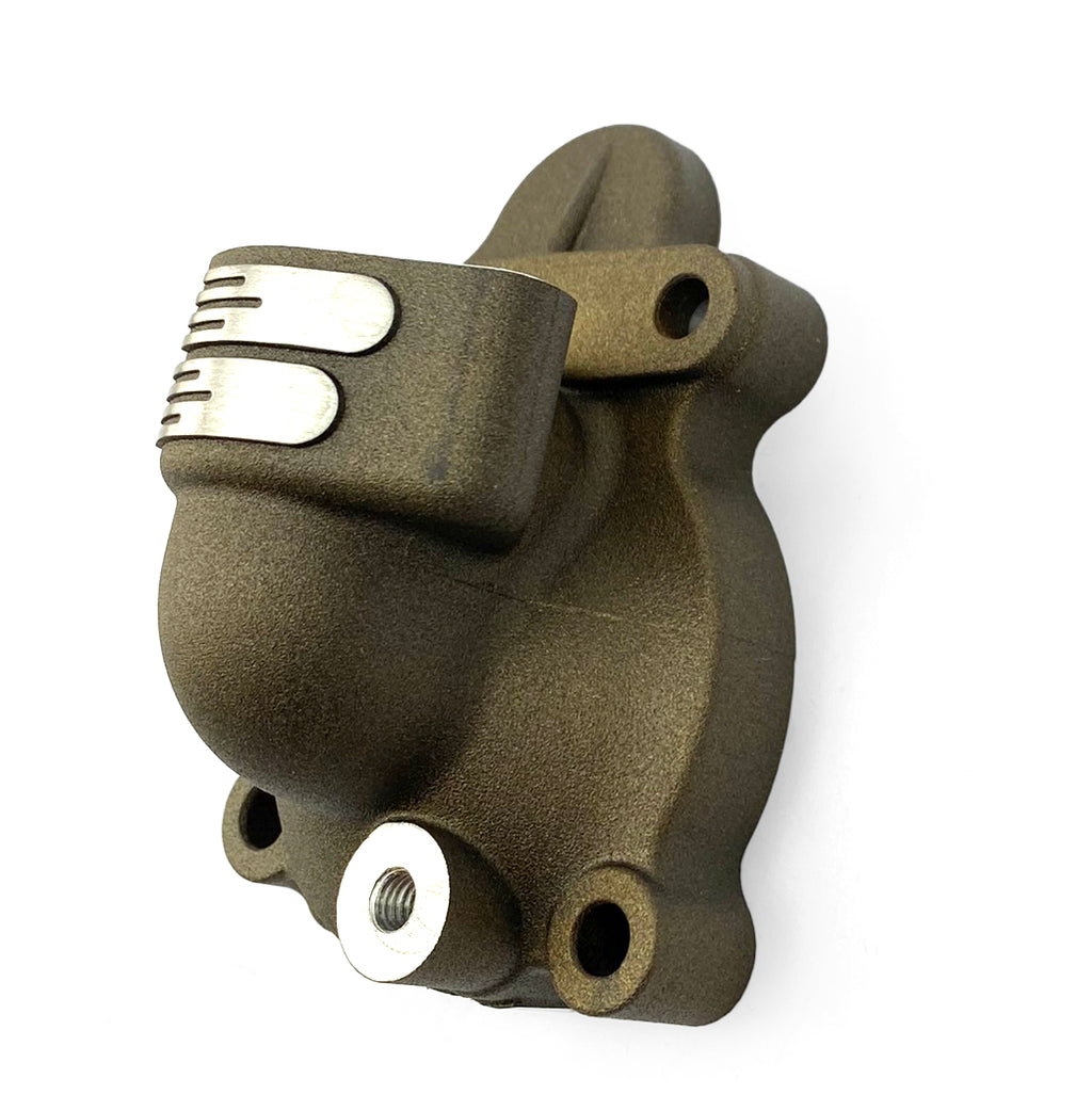 WATER PUMP COVER MAGNESIUM 2024 KAWASAKI KX 450 F, BOYESEN WPK18DM SUPERCOOLER