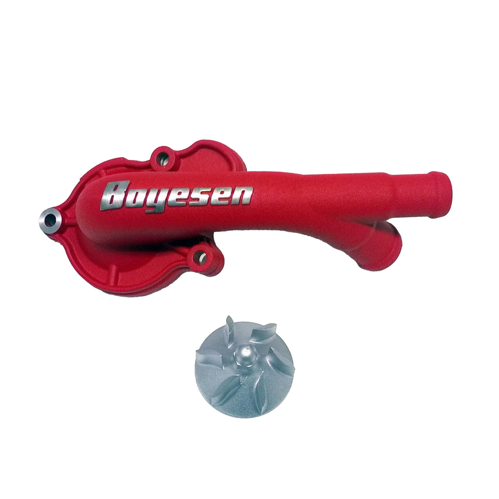 WATER PUMP COVER RED 2017-2020 HONDA CRF450R SUPERCOOLER BOYESEN WPK-06CR