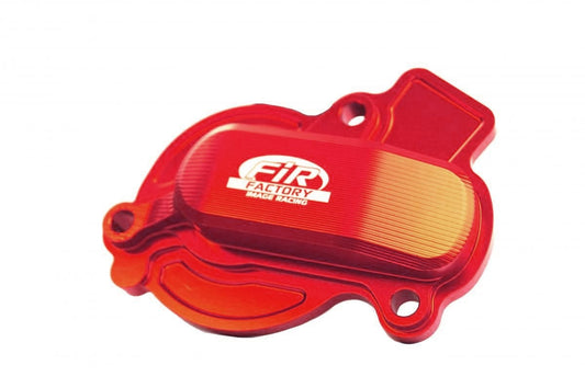 WATER PUMP COVER 16-18 SX-F 450 KTM, FIR ASWPC-01, BILLET ALLOY RED, 79435052000 OEM FITMENT