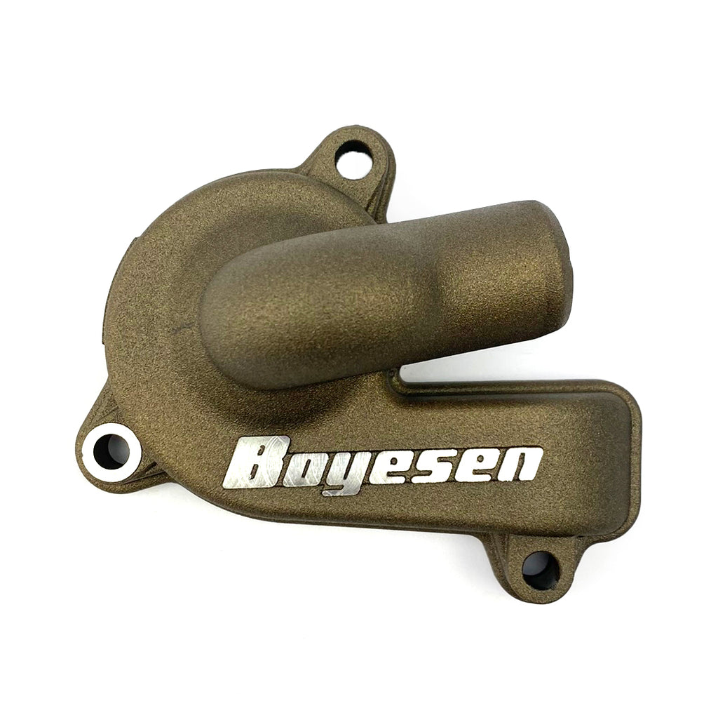 WATER PUMP COVER MAGNESIUM 23-24 KTM 250/350 SX-F, BOYESEN WPK44CM SUPERCOOLER