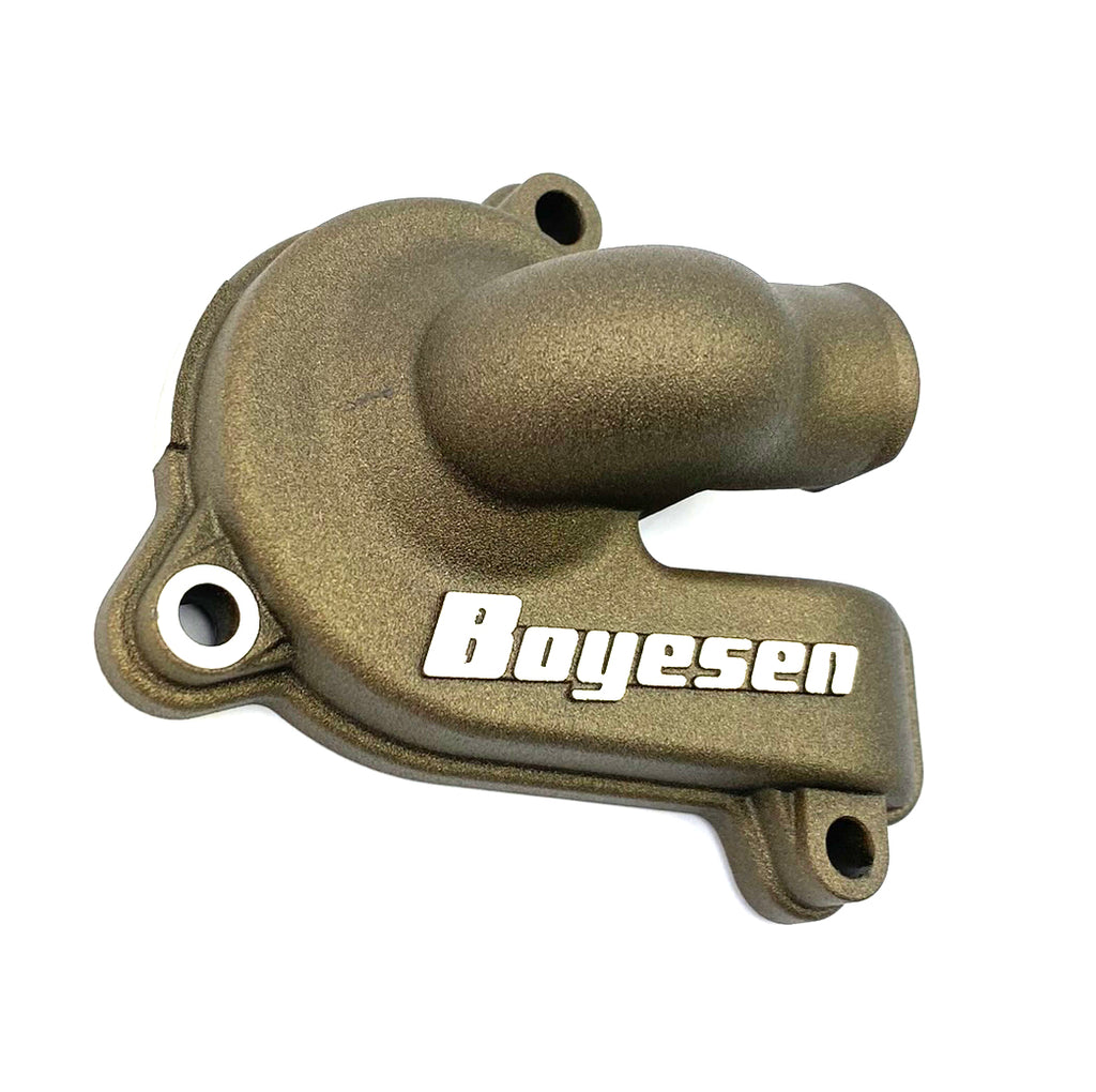 WATER PUMP COVER MAGNESIUM 23-24 KTM 250/350 SX-F, BOYESEN WPK44CM SUPERCOOLER