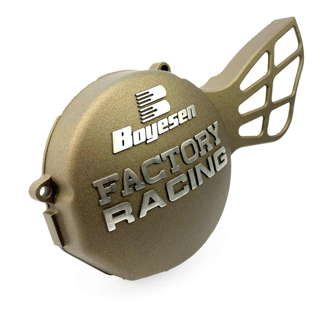 IGNITION COVER 98-08 KTM65, BOYESEN SC-40M MAGNESIUM, VEIN