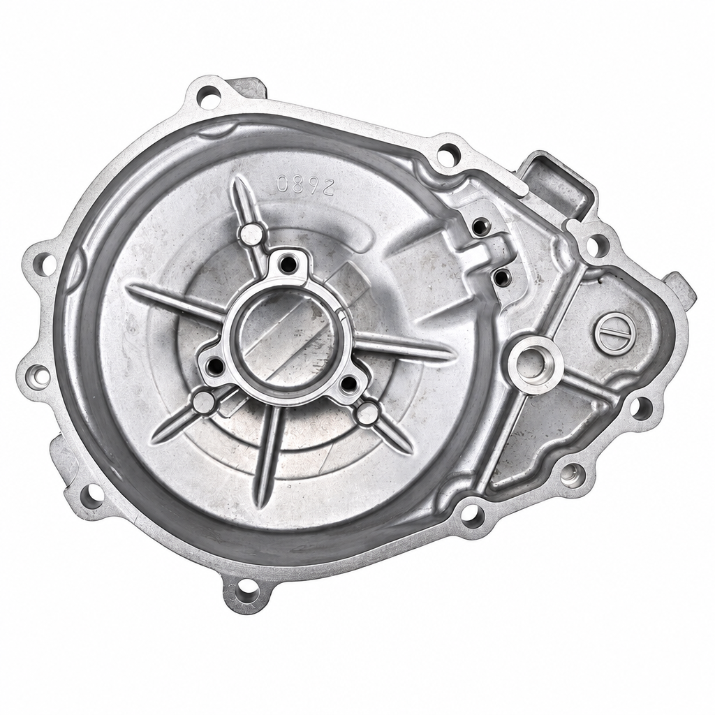 LEFT STATOR ENGINE CRANKCASE COVER 95-97 KAWASAKI NINJA ZX-6R 636 CVK ALUMINUM