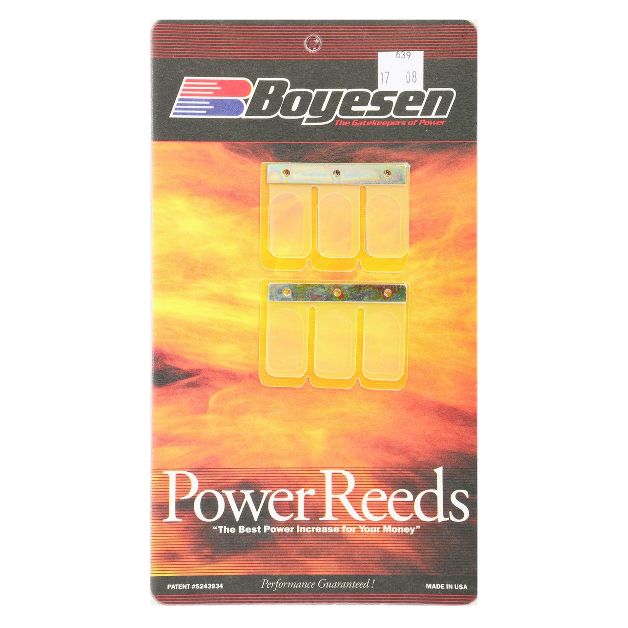 BOYESEN REEDS 639 KX125 89-93
