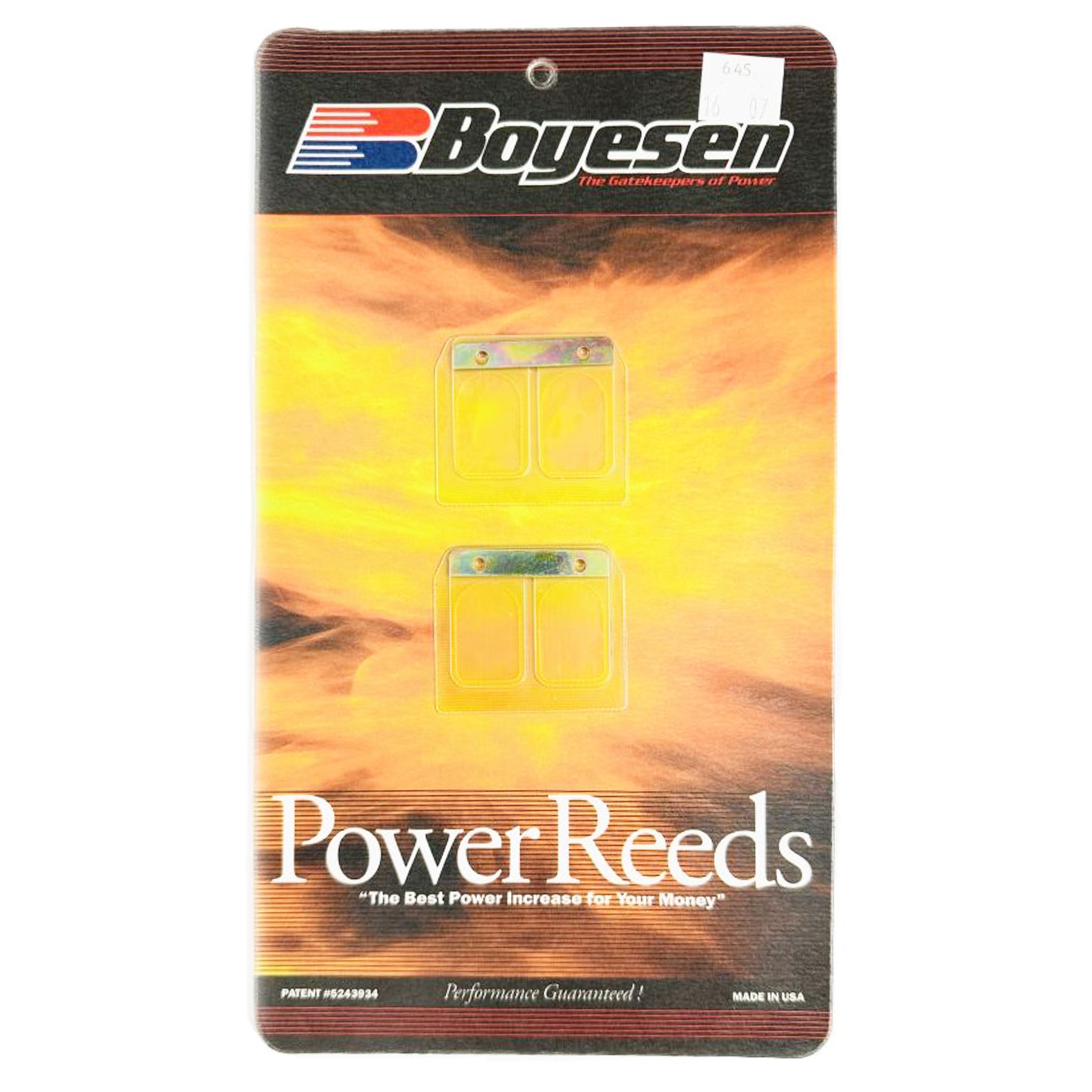 BOYESEN REEDS 645 YFZ350 87-06
