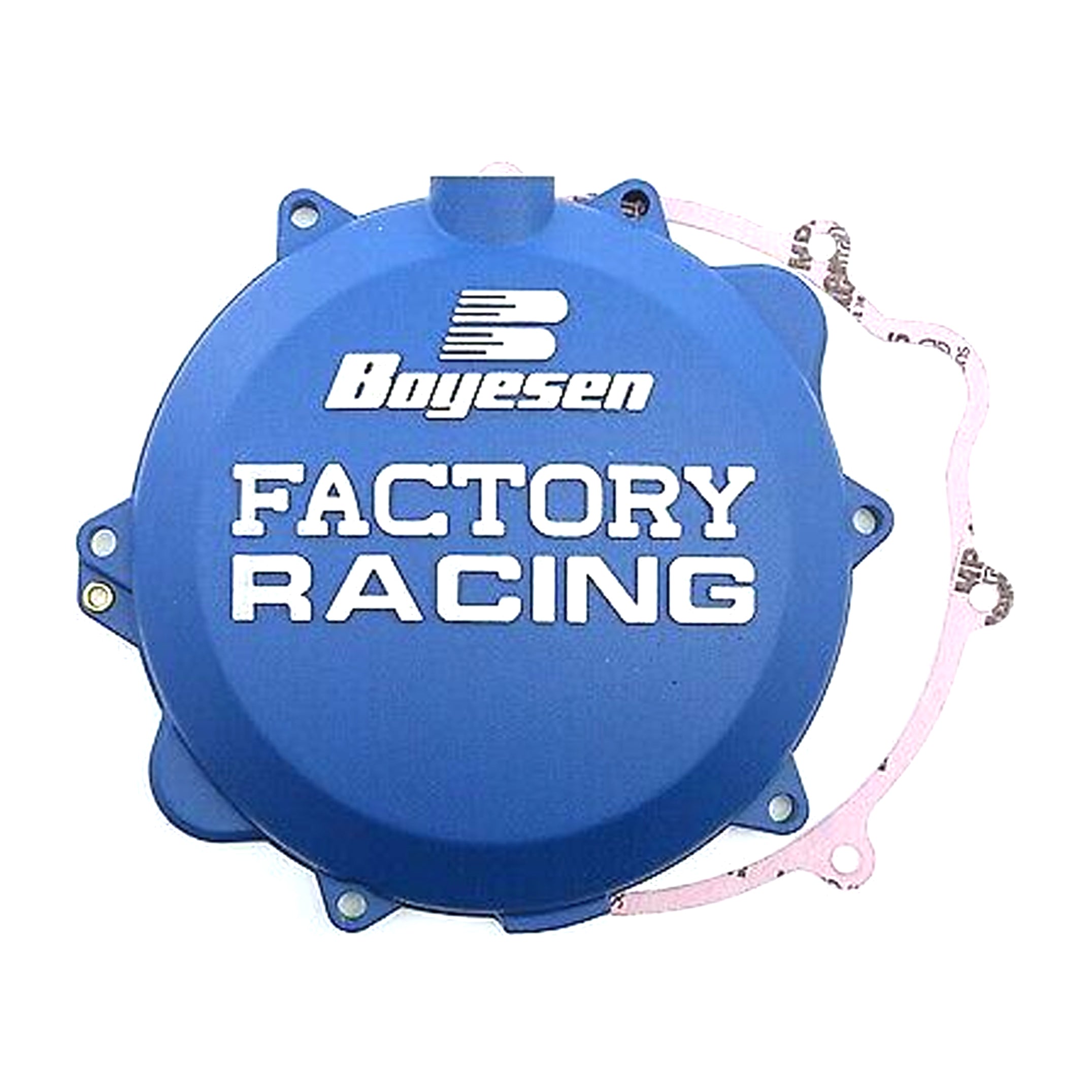 CLUTCH COVER 03-13 KTM250SX, BOYESEN CC-42L BLUE