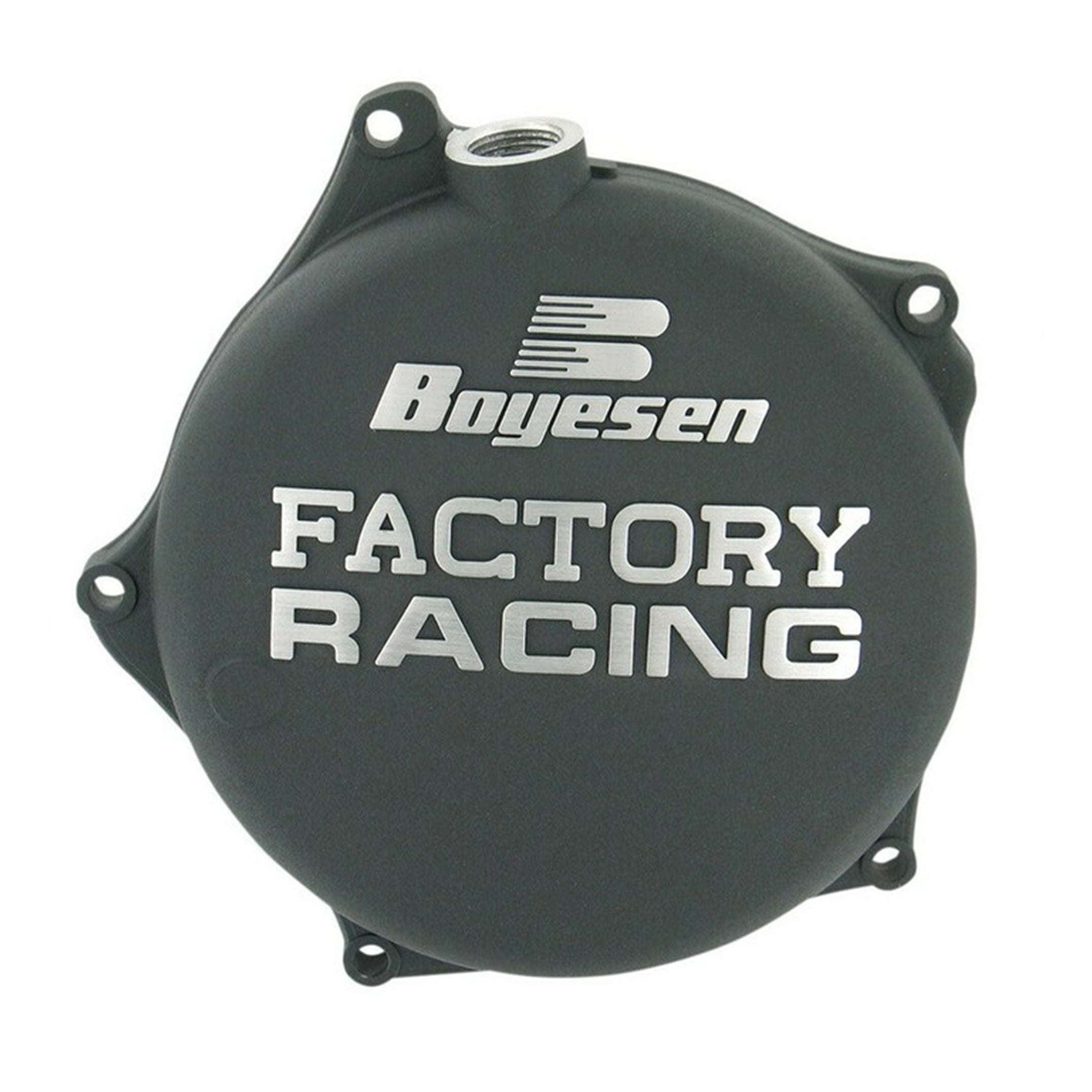 CLUTCH COVER 09-20 KX250F, BOYESEN CC-17AB, BLACK