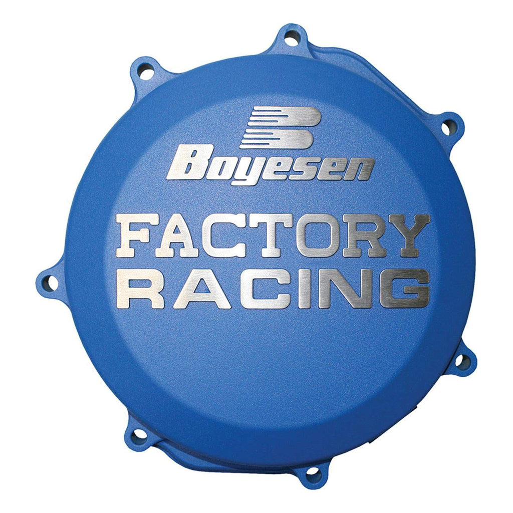 CLUTCH COVER 09-20 KX250F, BOYESEN CC-17AL BLUE
