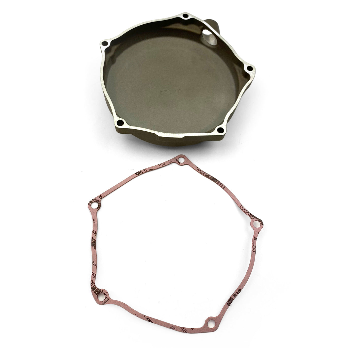 CLUTCH COVER 21-24 KX250/X KAWASAKI, BOYESEN CC-17CM, BLACK