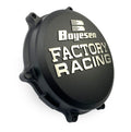 CLUTCH COVER 21-23 KX450/X KAWASAKI, BOYESEN CC-18DB, BLACK