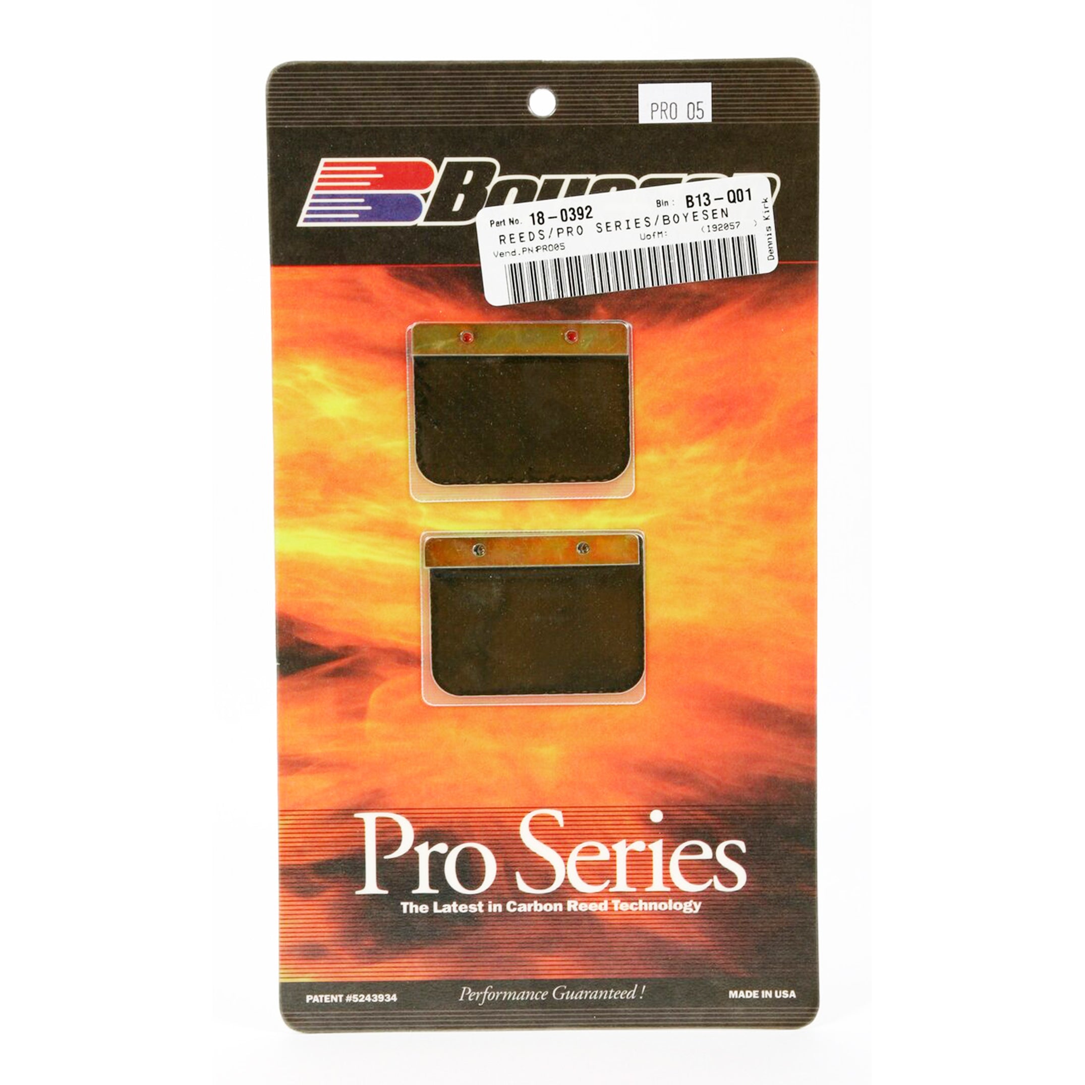 PRO-05 REEDS RM125 90-98, Boyesen Pro Series Reeds - PRO