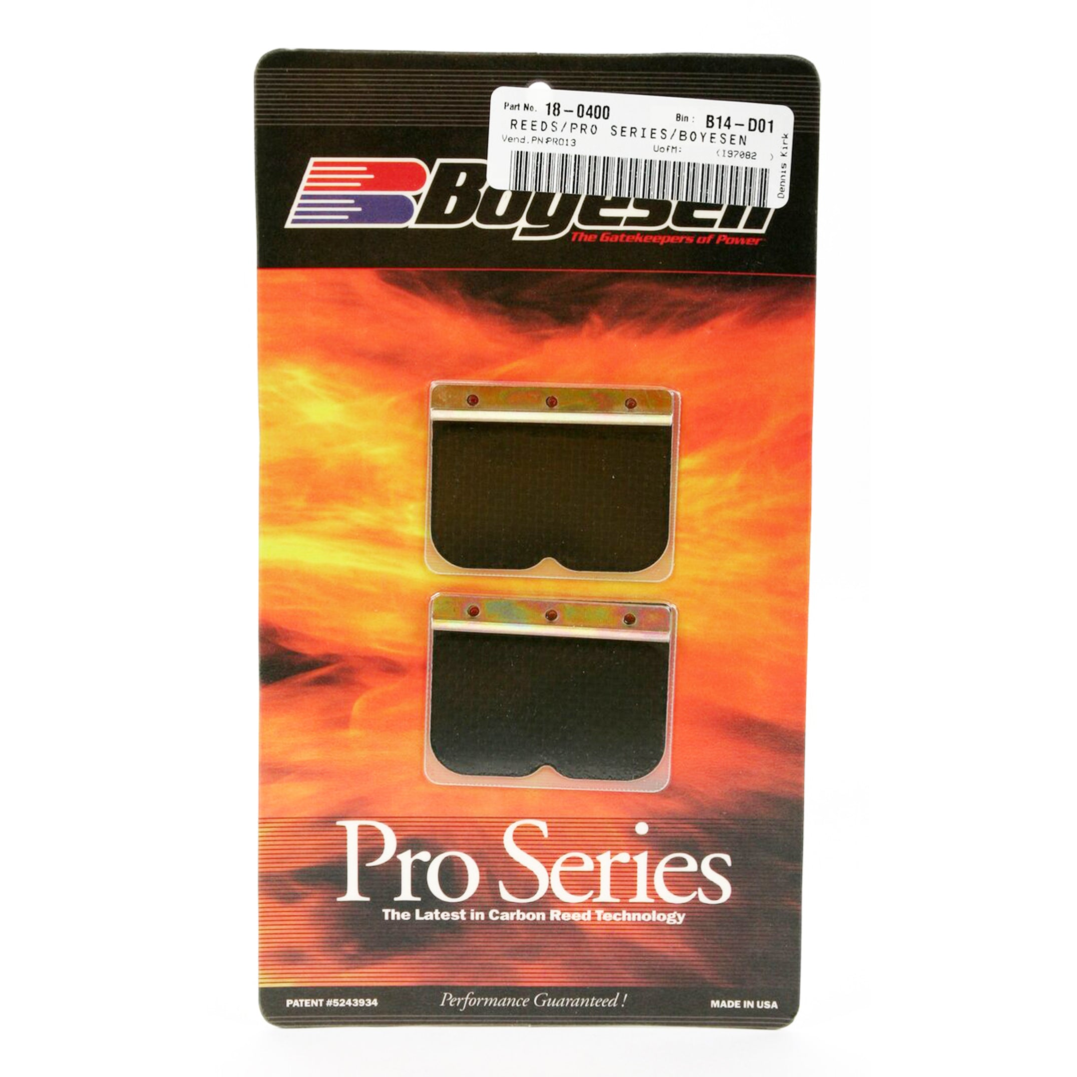 PRO-13 BOYESEN REEDS PSR-13, Boyesen Pro Series Reeds - PRO