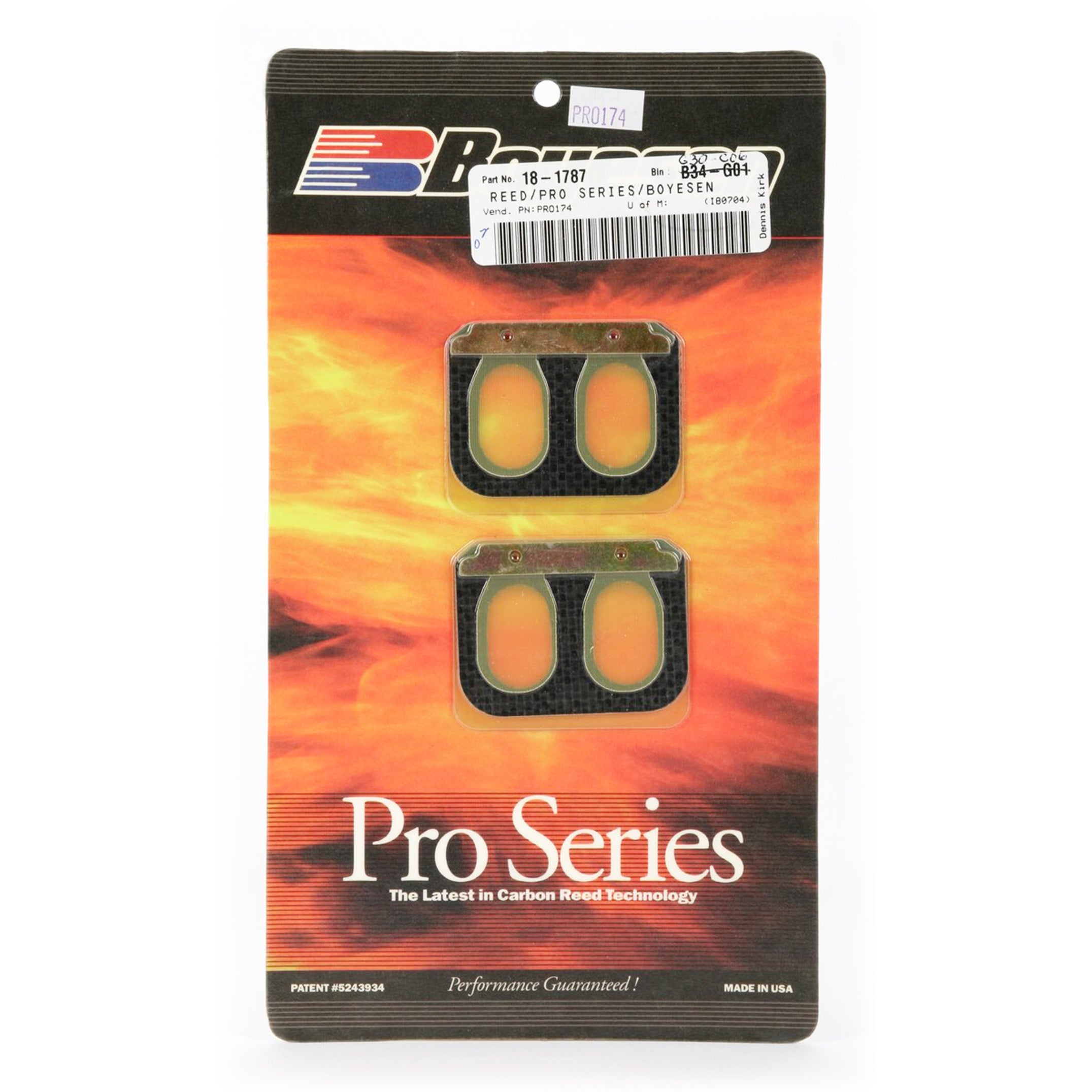 PRO-174 BOYESEN REEDS, Boyesen Pro Series Reeds - PRO