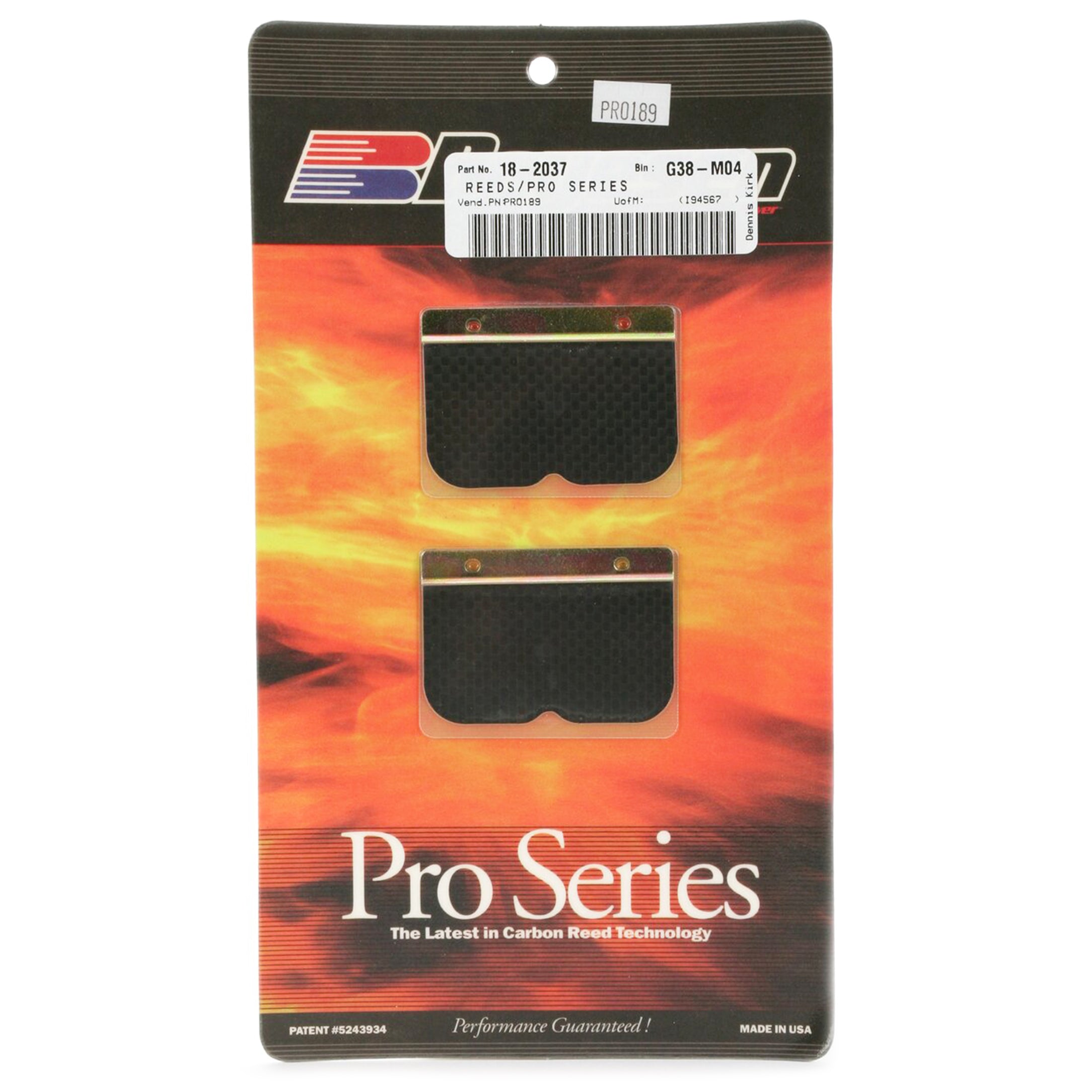 PRO-189 BOYESEN REEDS, Boyesen Pro Series Reeds - PRO, PRO-189