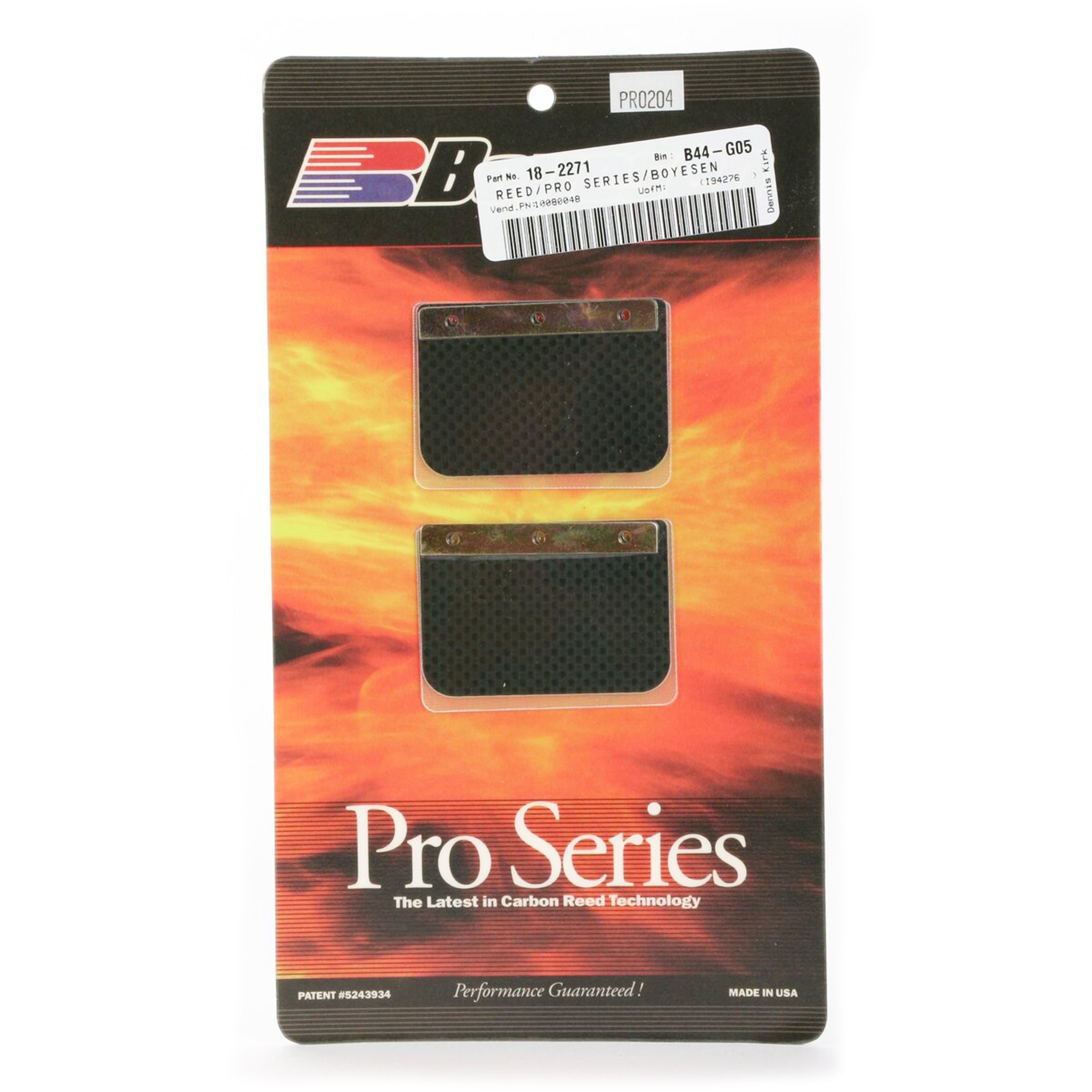 PRO-204 BOYESEN REEDS, Boyesen Pro Series Reeds - PRO, PRO-204