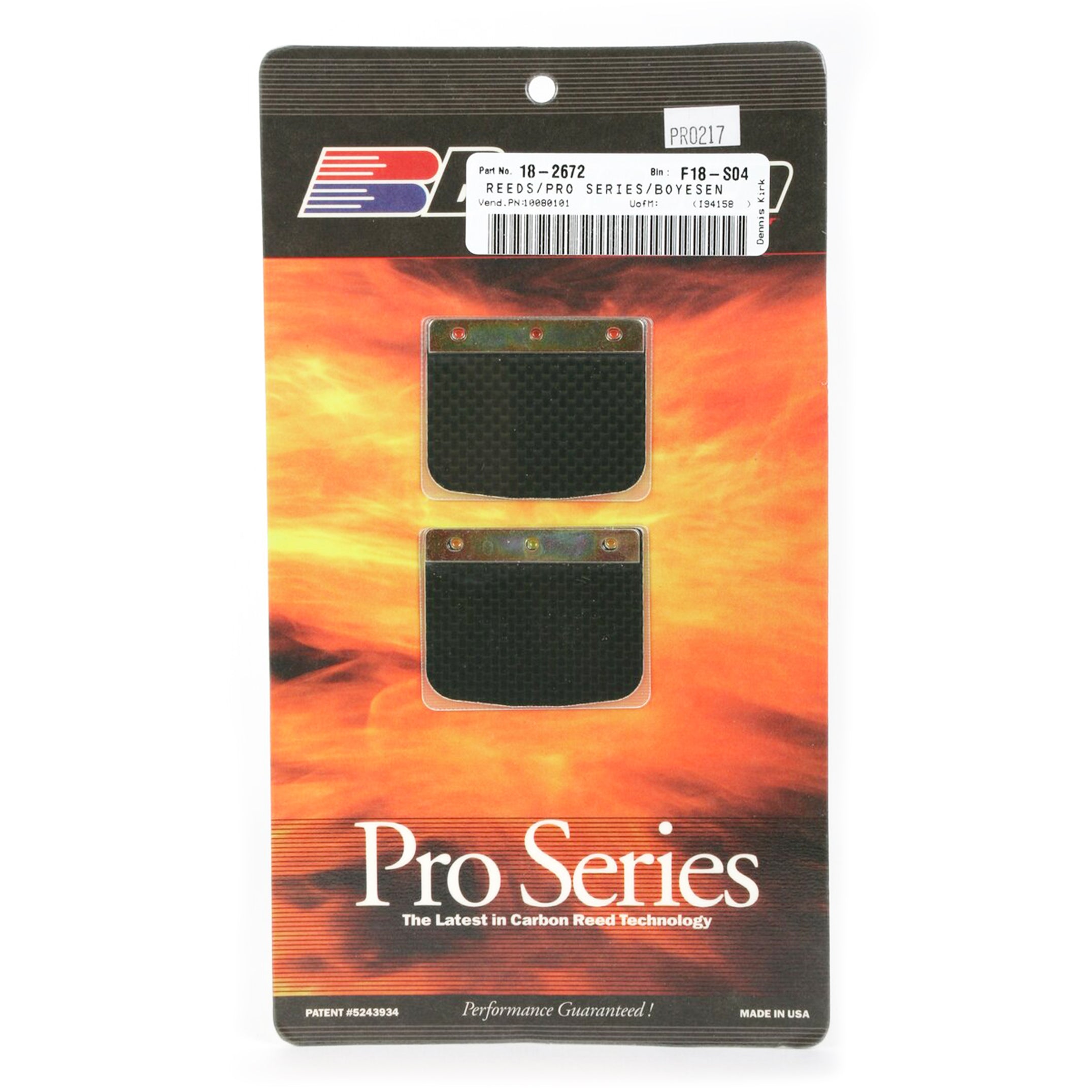 PRO-217 BOYESEN REEDS, Boyesen Pro Series Reeds - PRO