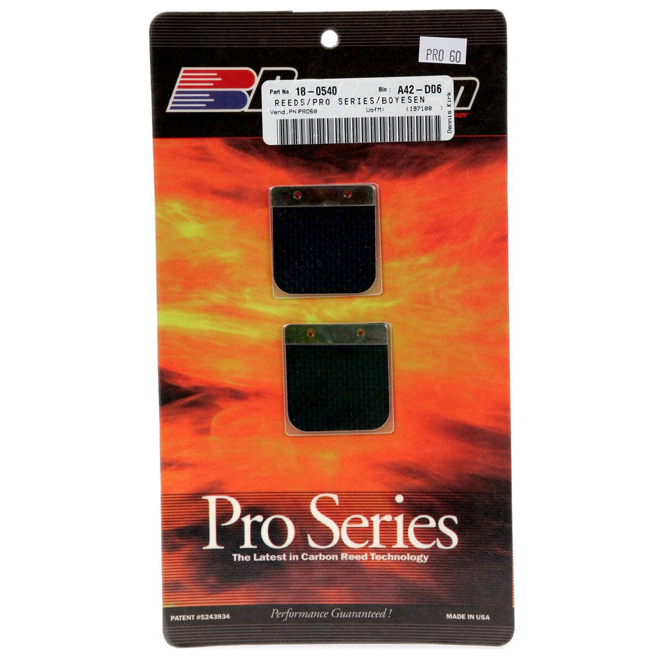 PRO-60 BOYESEN REEDS CR80, Boyesen Pro Series Reeds - PRO
