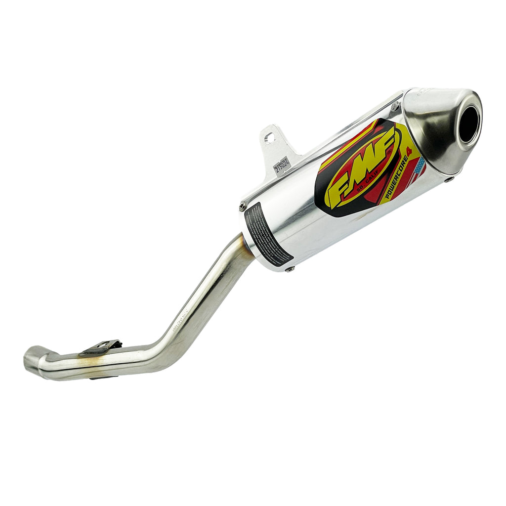 Mini Powercore 4 Exhaust Silencer 08-25 Kawasaki KLX 140 F G L R - FMF 042160