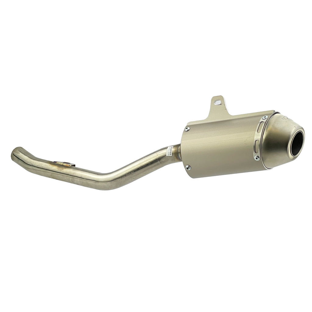 END OF LINE Mini Powercore 4 Exhaust Silencer 08-20 Kawasaki KLX 140 L G - FMF 042162