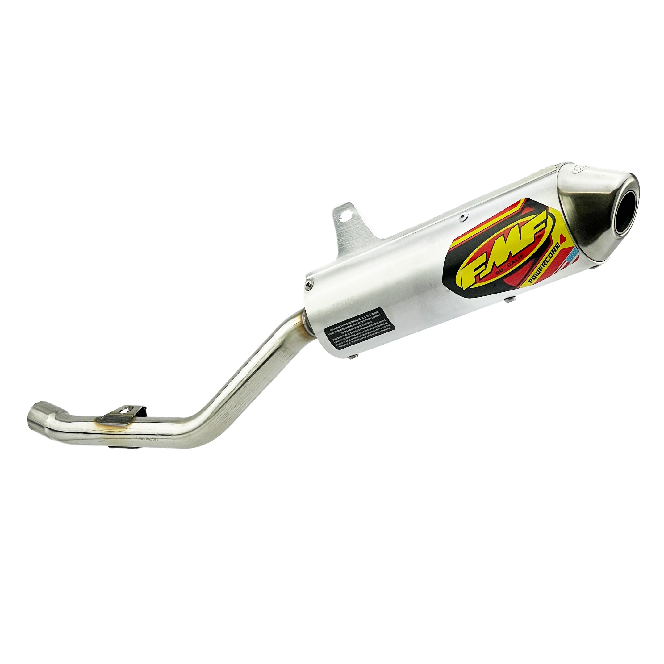 Mini Powercore 4 Exhaust Silencer 08-25 Kawasaki KLX 140 F G L R - FMF 042161