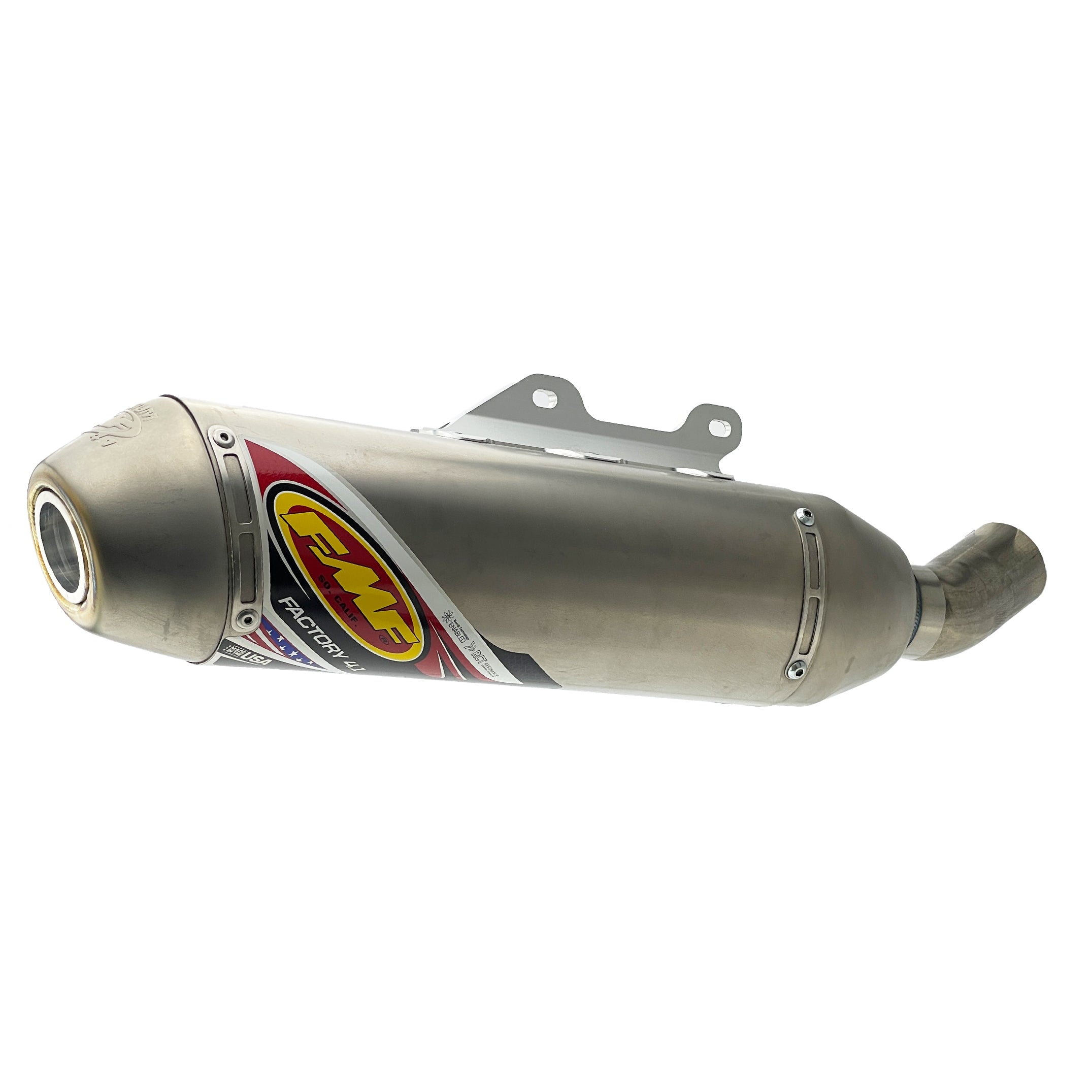END OF LINE Factory 4.1 RCT Exhaust Silencer Titanium 10-13 Yamaha YZ 450 F - FMF 044340