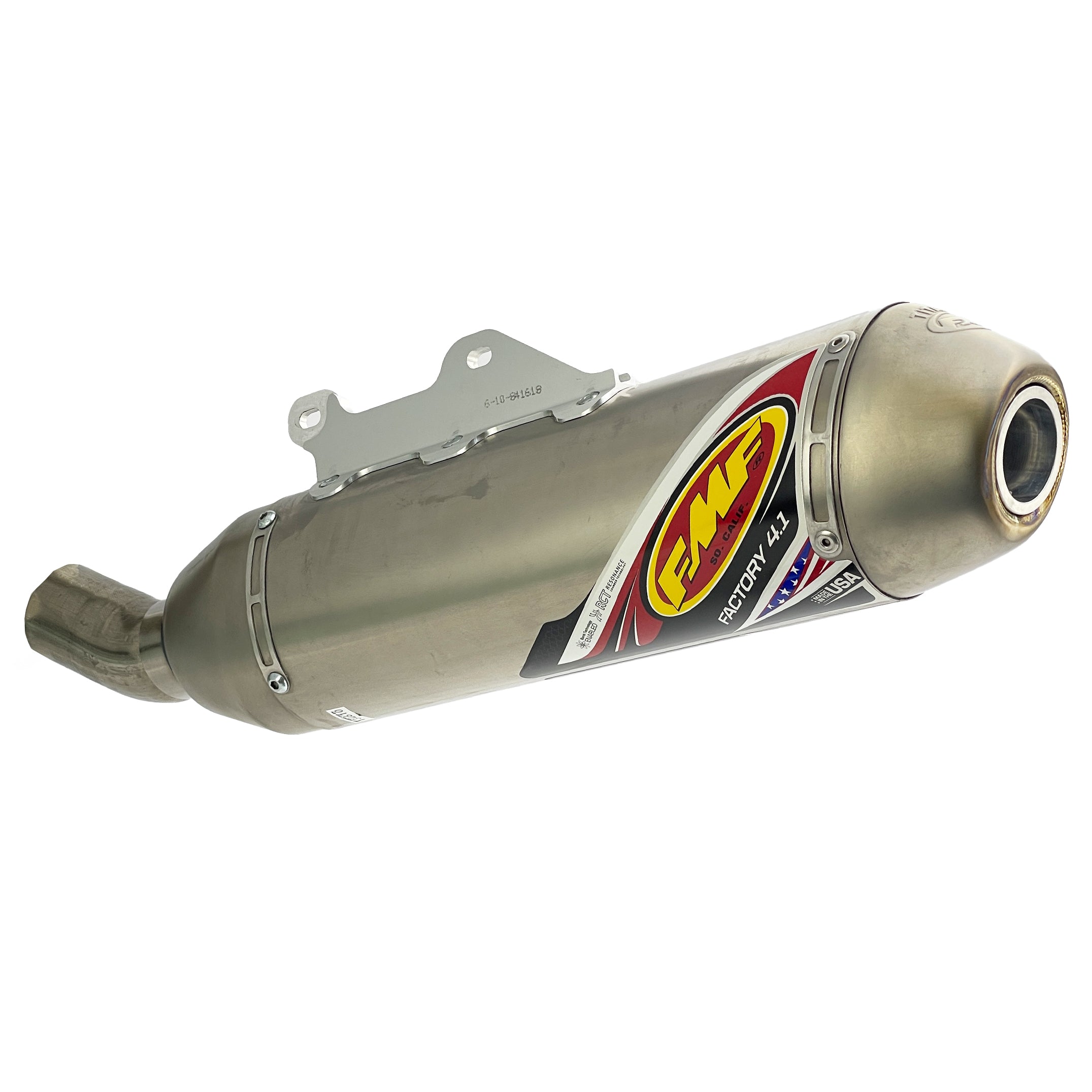 END OF LINE Factory 4.1 RCT Exhaust Silencer Titanium 10-13 Yamaha YZ 450 F - FMF 044340