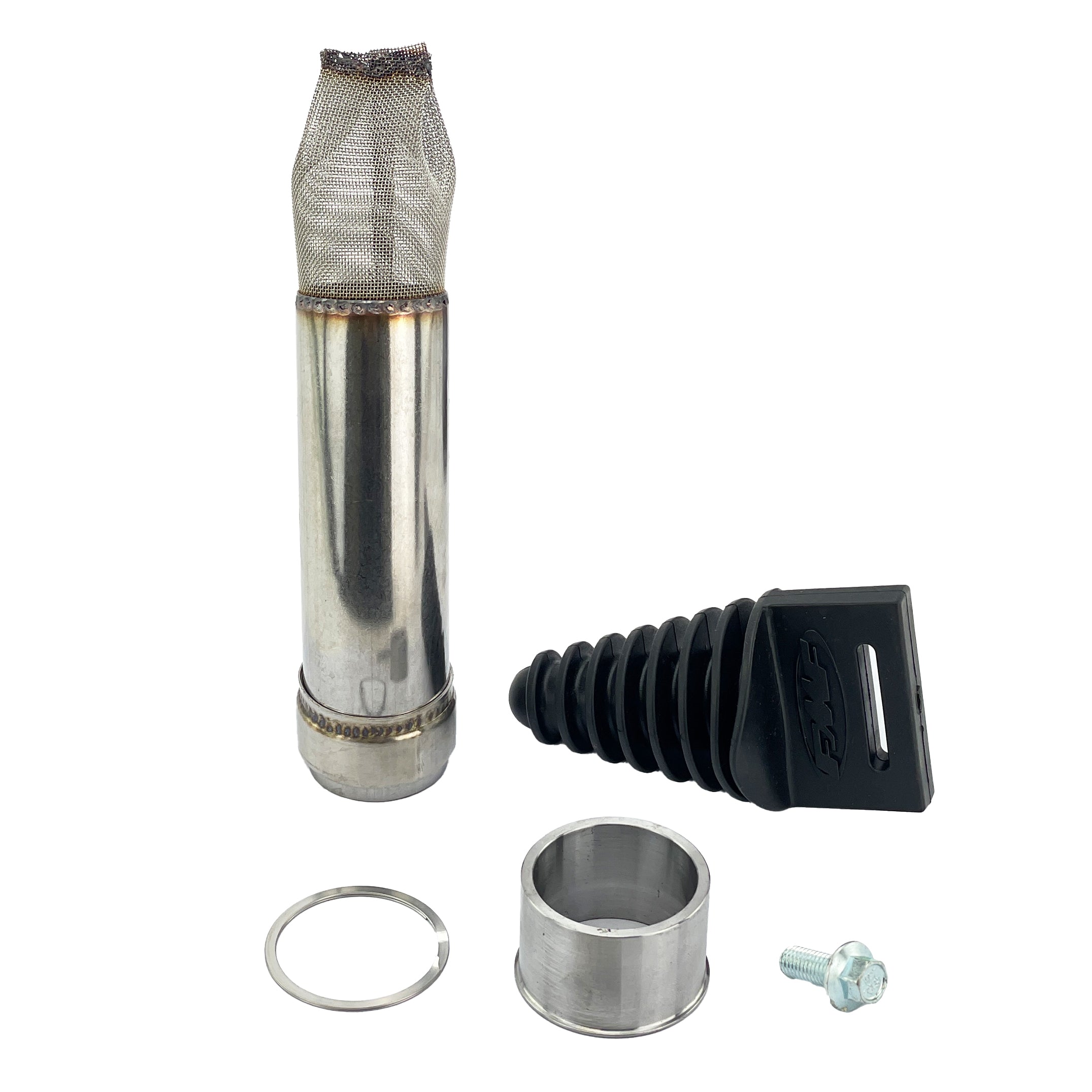 END OF LINE FACTORY 4.1 TITANIUM BLUE EXHAUST SILENCER 2011-2013 HONDA CRF 250 R - FMF 041439