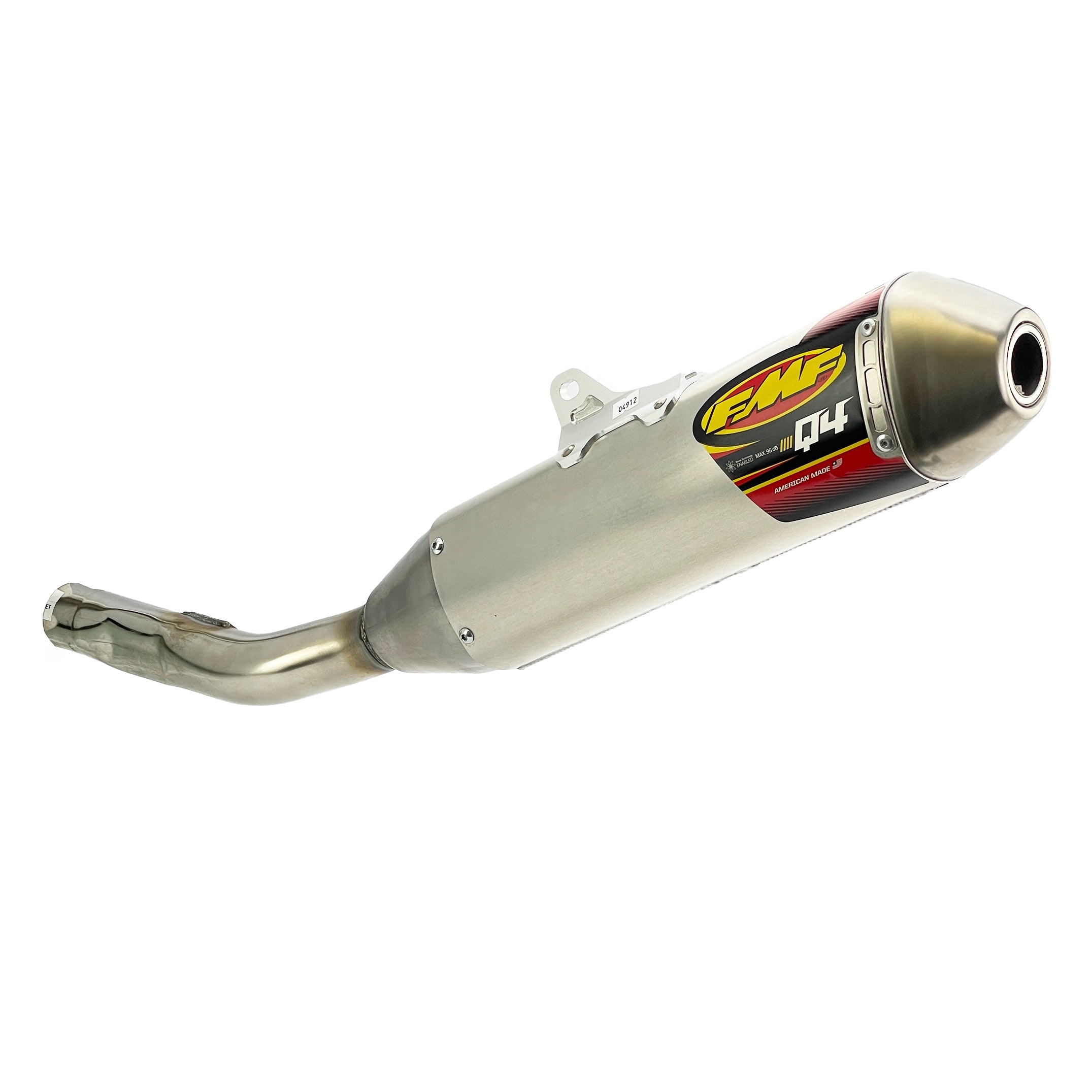 END OF LINE Q4 Hex Exhaust Silencer 11-12 Honda CRF 450 R - FMF 041479