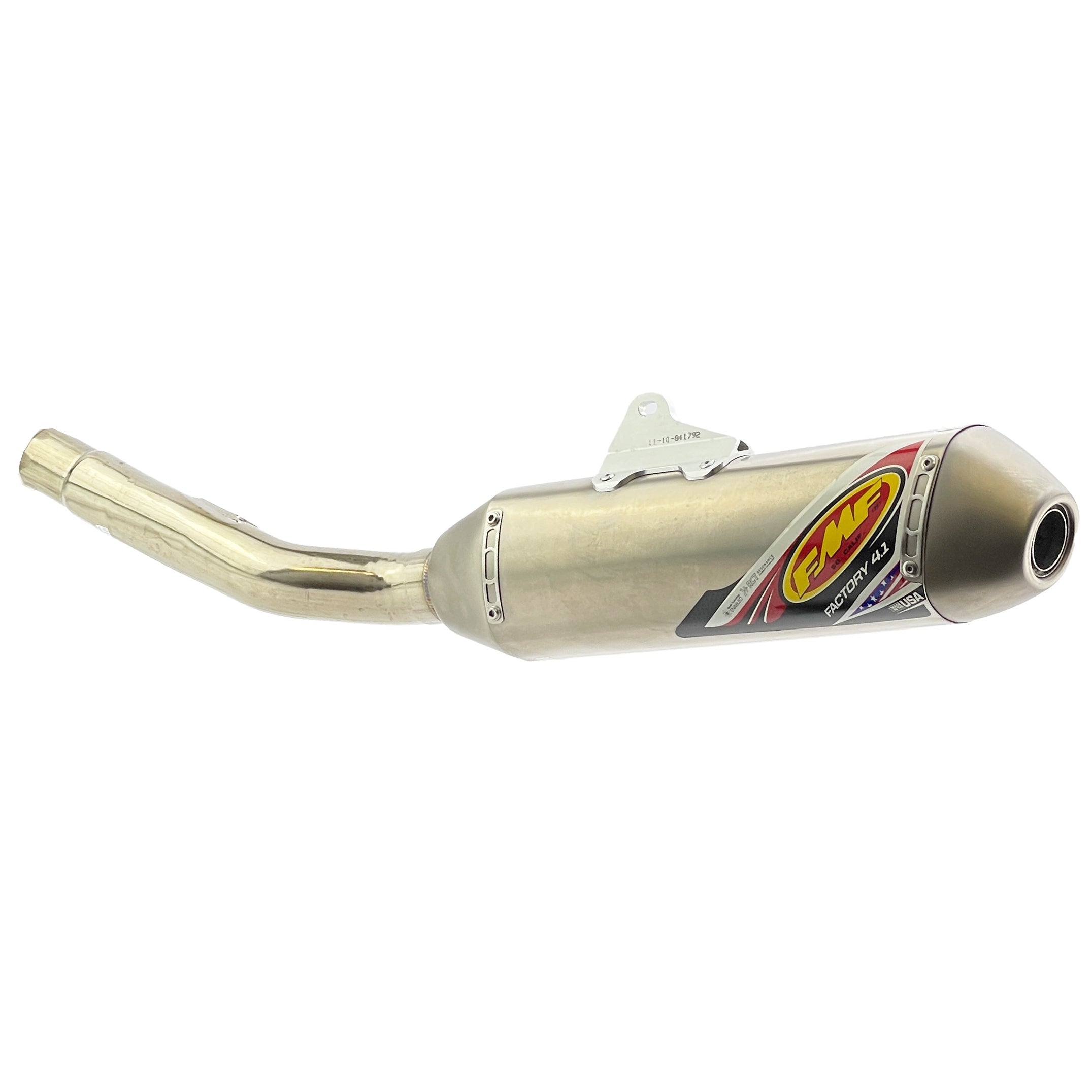 END OF LINE Factory 4.1 Ti Natural Exhaust Silencer 11-12 Suzuki RM-Z 250 - FMF 043293