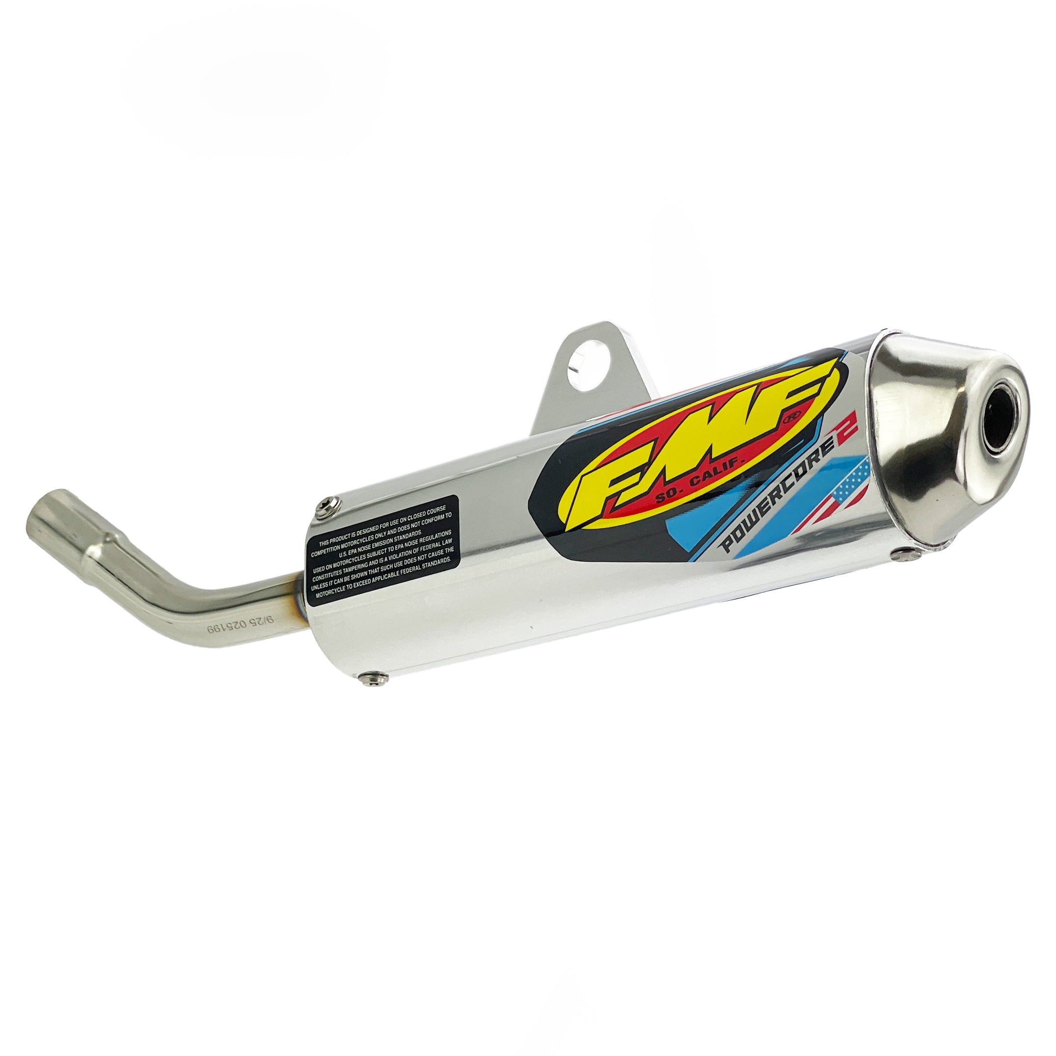 Powercore 2 Exhaust Silencer 16-23 GasGas Husqvarna KTM 65 MC TC SX - FMF 025199