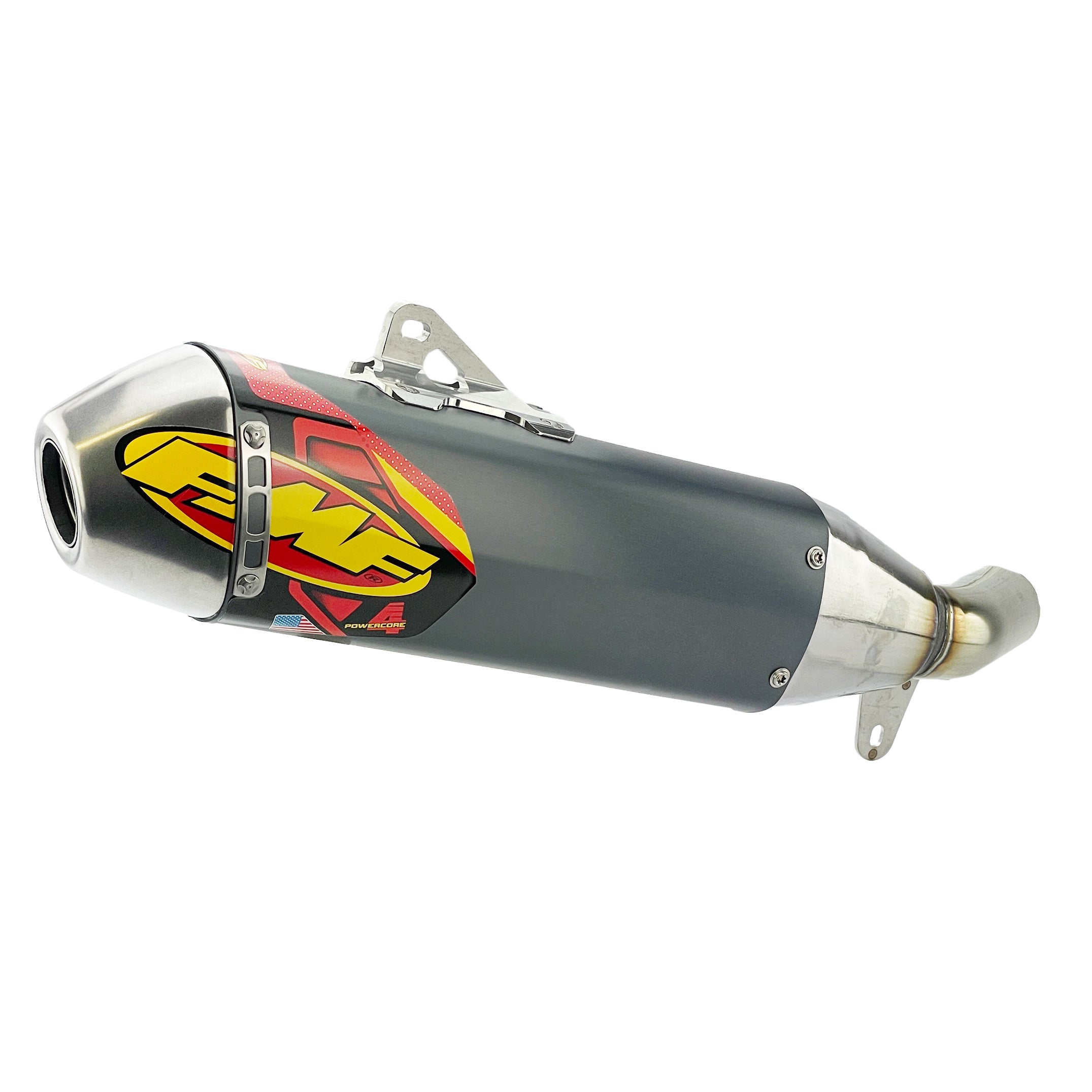 Powercore 4 Hex Exhaust Silencer 04-14 Honda TRX 450 R - FMF 041543