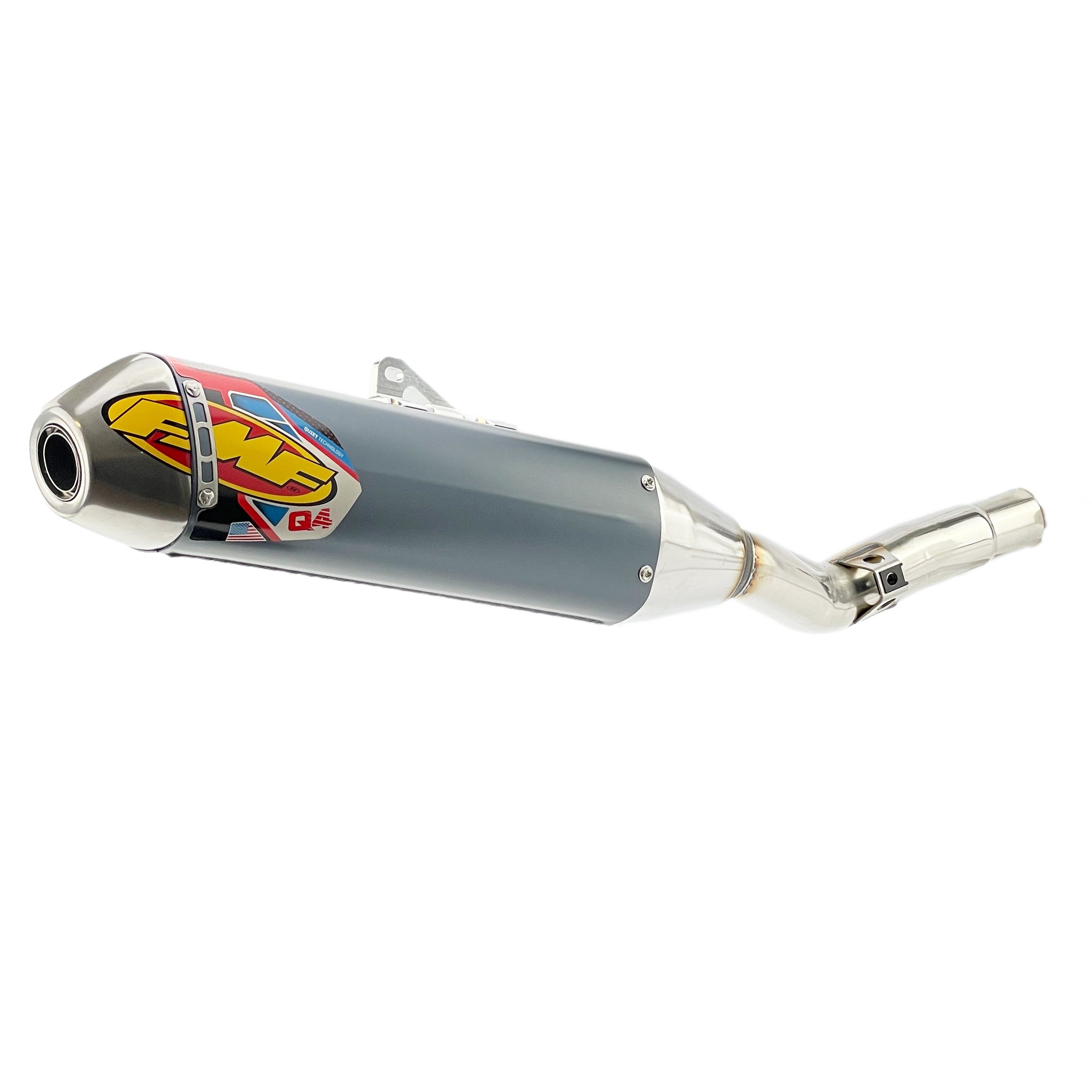 Q4 Hex Exhaust Silencer 09-16 Kawasaki KX 250 F - FMF 042296