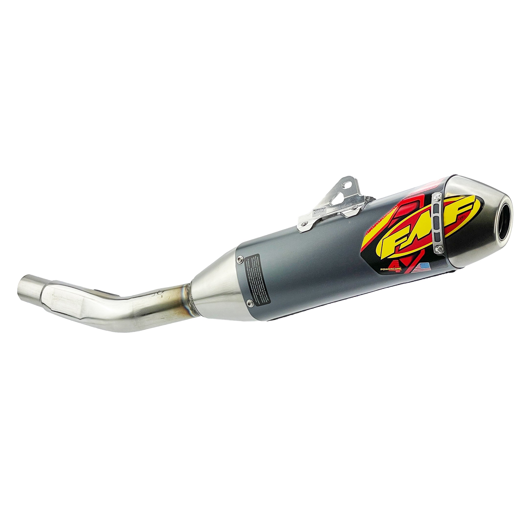 Powercore 4 Hex Exhaust Silencer 09-11 Kawasaki KX 450 F - FMF 042309