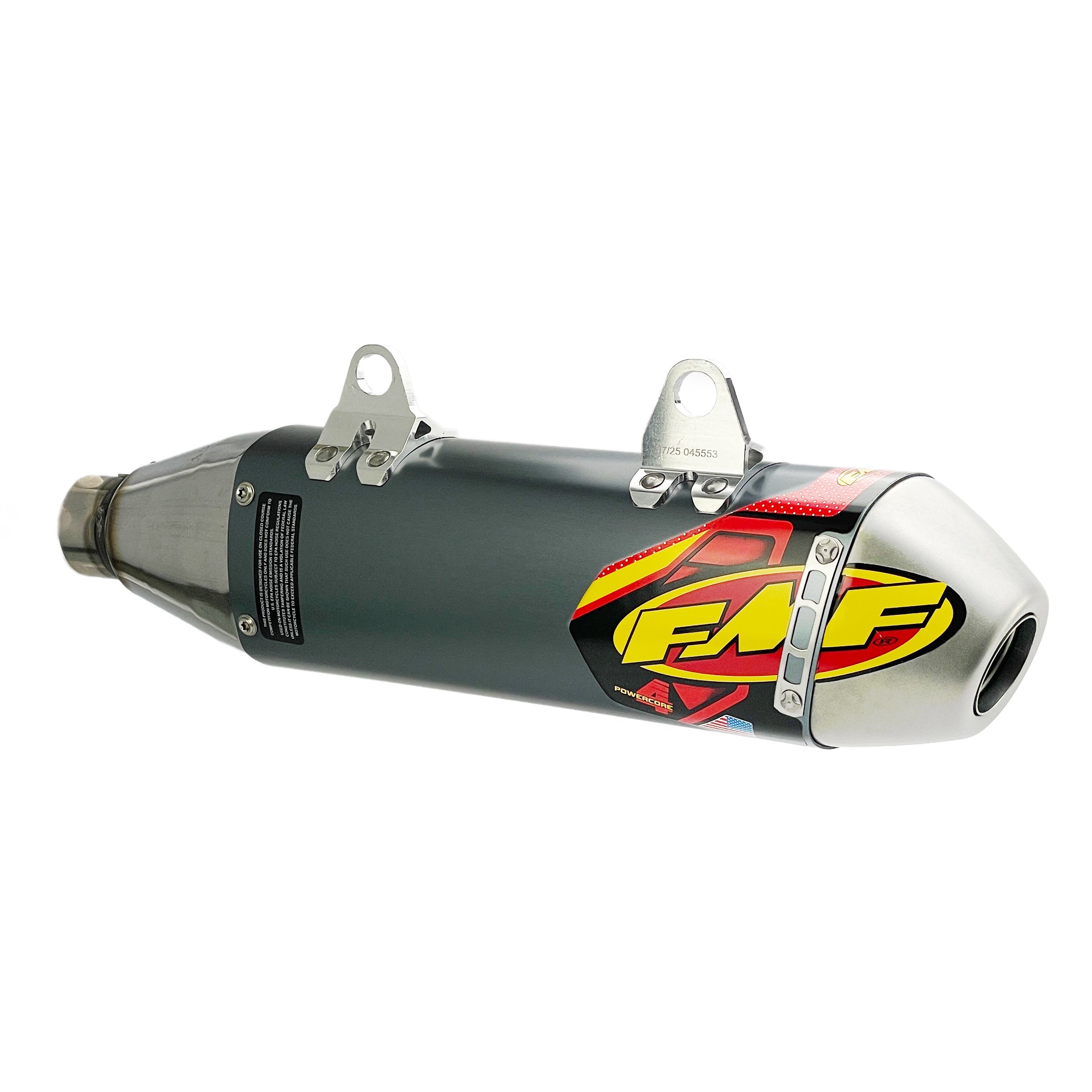 Powercore 4 Hex Exhaust Silencer 07-16 Husaberg Husqvarna KTM 250-530 - FMF 045553
