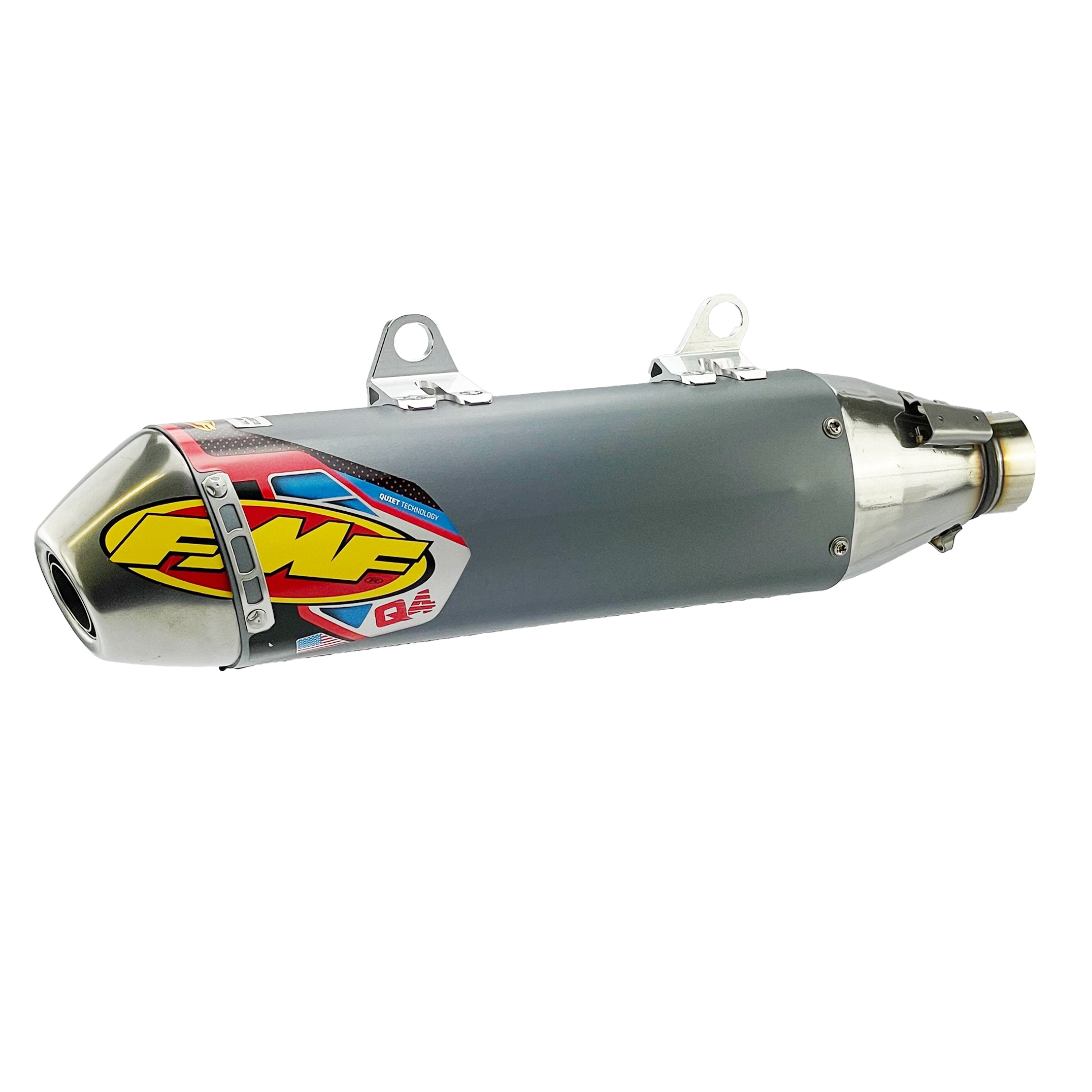 Q4 Hex Exhaust Silencer 15-19 KTM Husqvarna 250 350 450 500 - FMF 045590