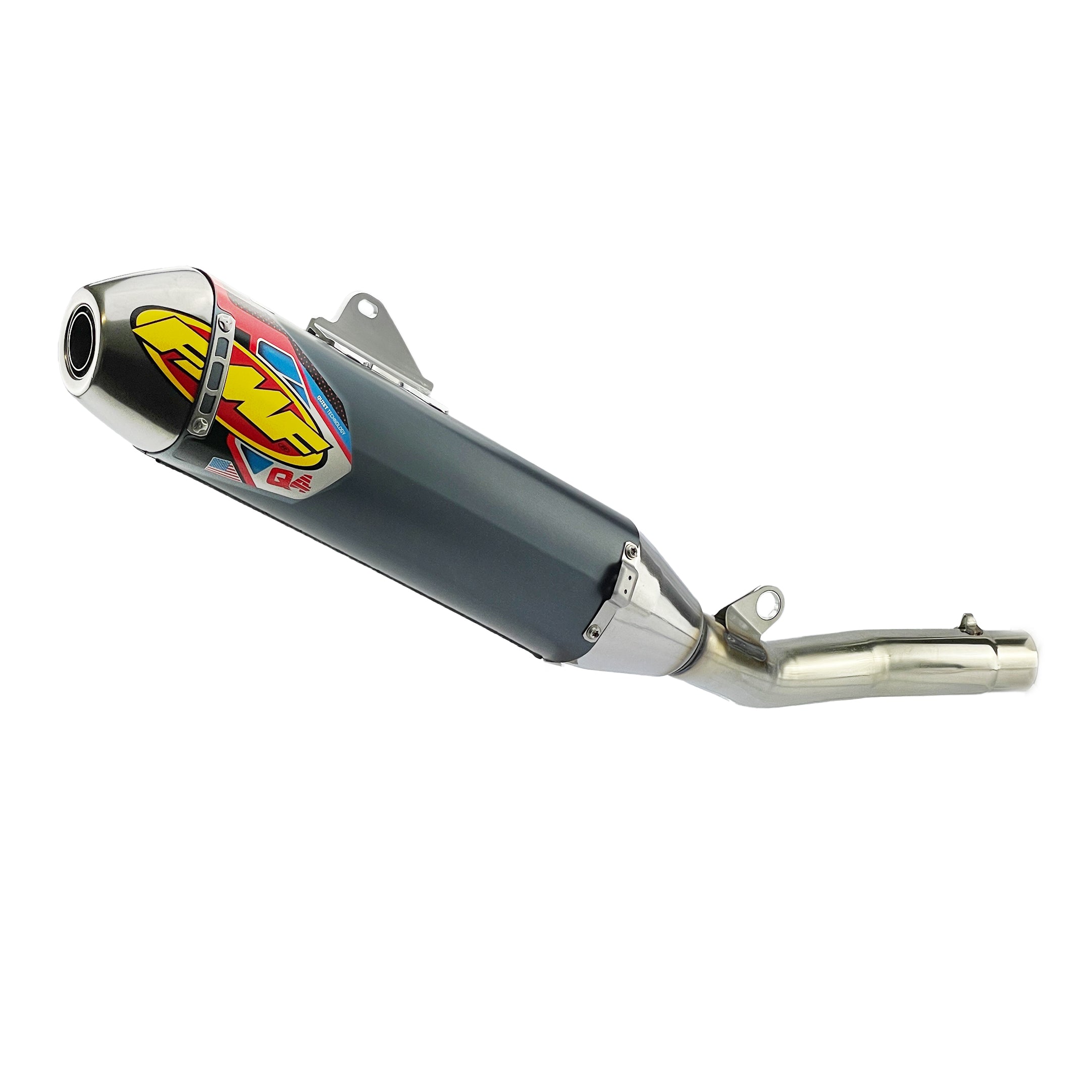 Q4 Hex Exhaust Silencer 18-26 Yamaha 450 YZ WR F FX - FMF 044442