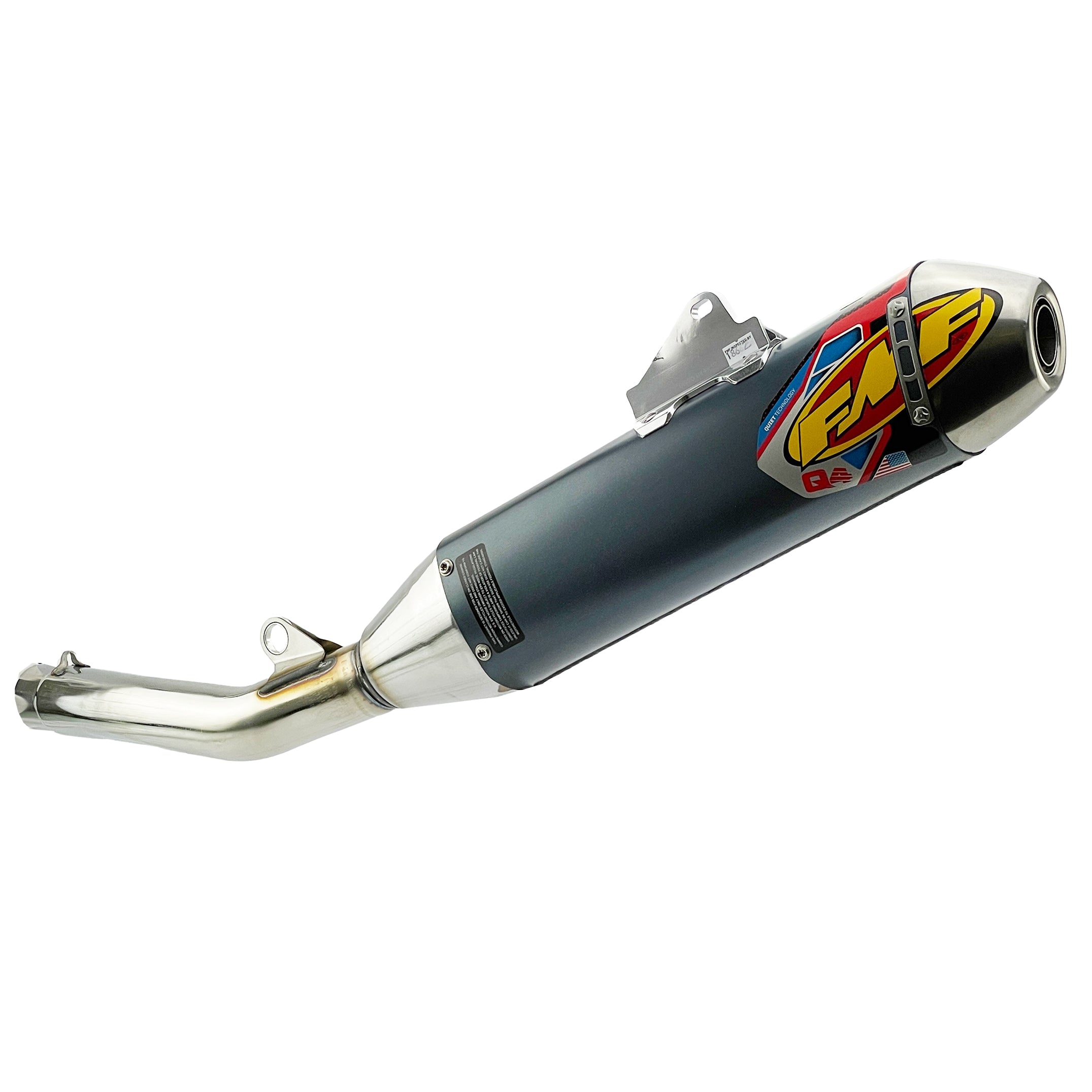 Q4 Hex Exhaust Silencer 18-26 Yamaha 450 YZ WR F FX - FMF 044442