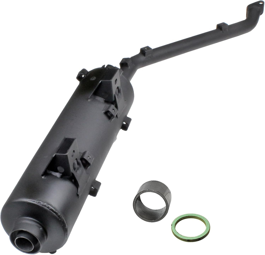 EXHAUST MUFFLER 06-11 KAWASAKI 750 BRUTE FORCE KVF 750 18087-0167 18087-0098 11061-0360