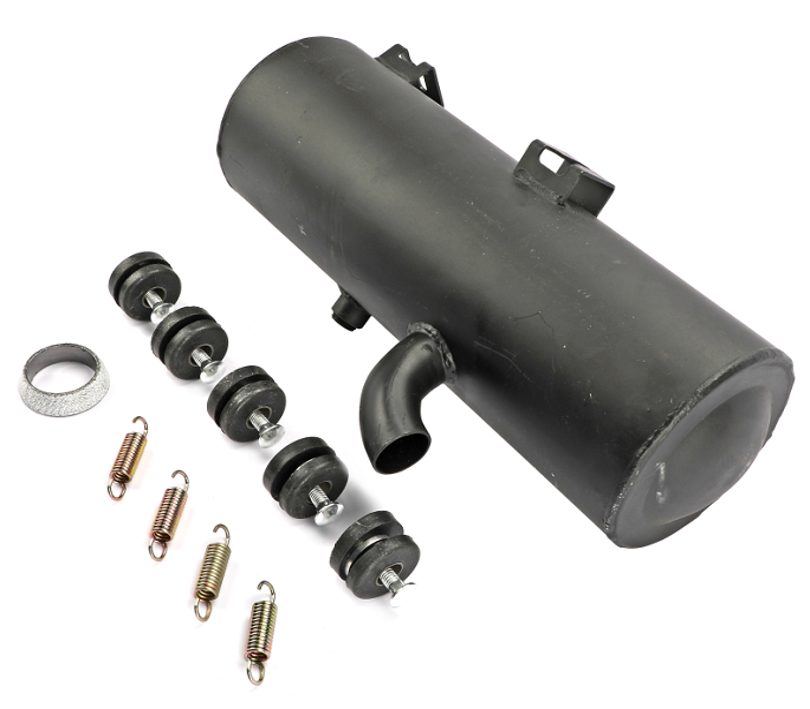 EXHAUST MUFFLER SILENCER KIT 96-01 POLARIS SPORTSMAN 4X4 RSE DUSE 500 1260715-029