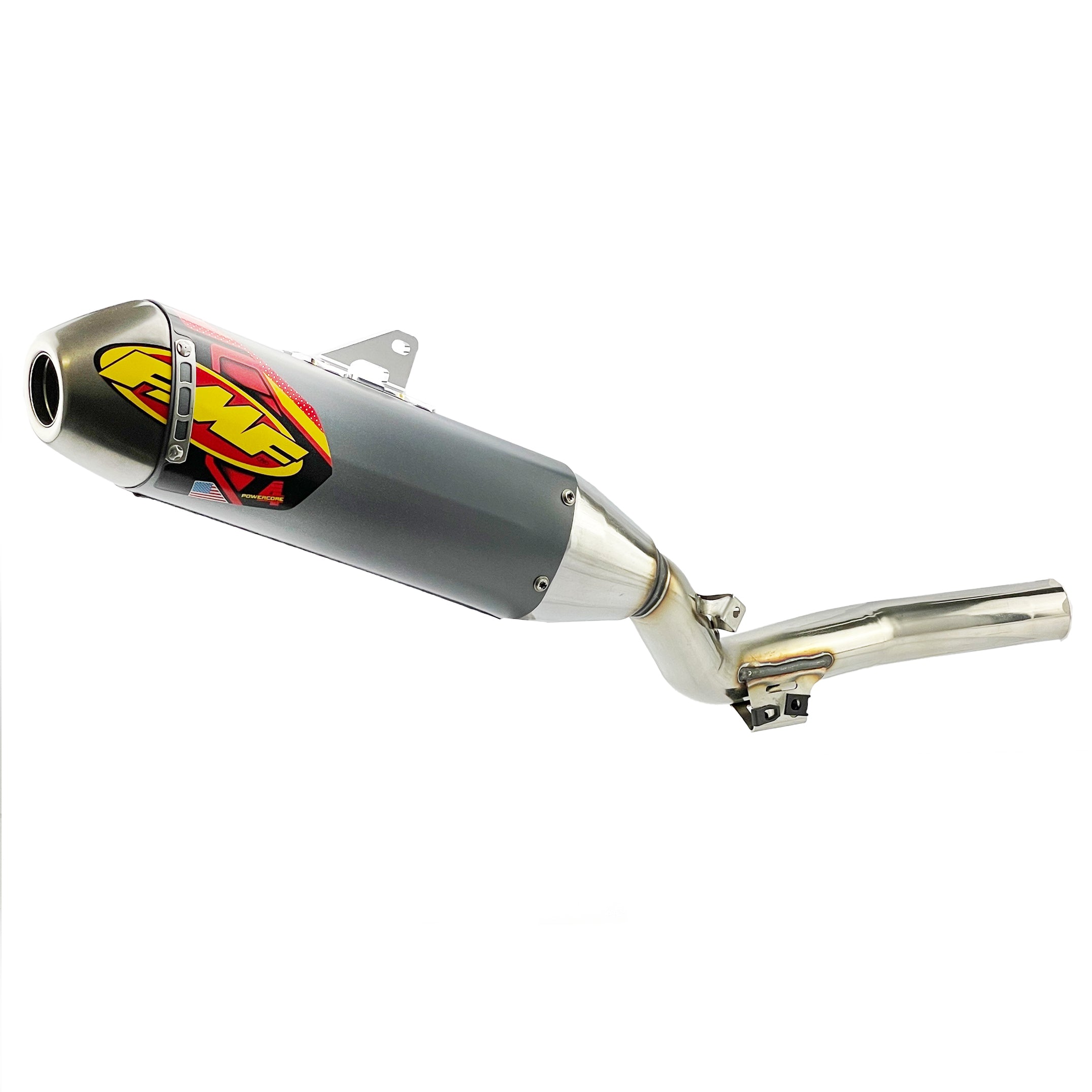 Powercore 4 Hex Exhaust Silencer 14-18 Yamaha WR YZ 450 F FX - FMF 044404