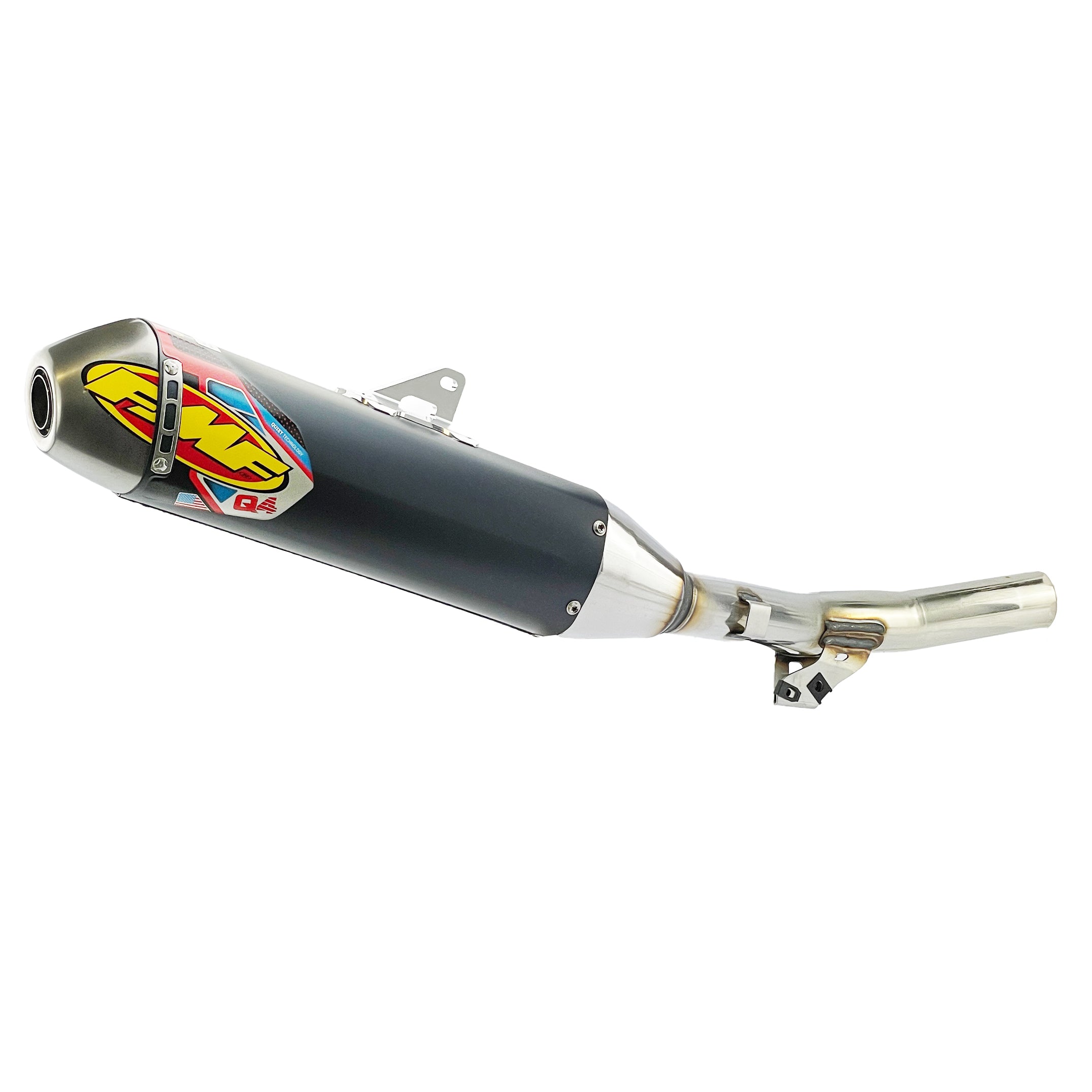 Q4 Hex Exhaust Silencer 14-19 Yamaha WR YZ 250 F FX - FMF 044426