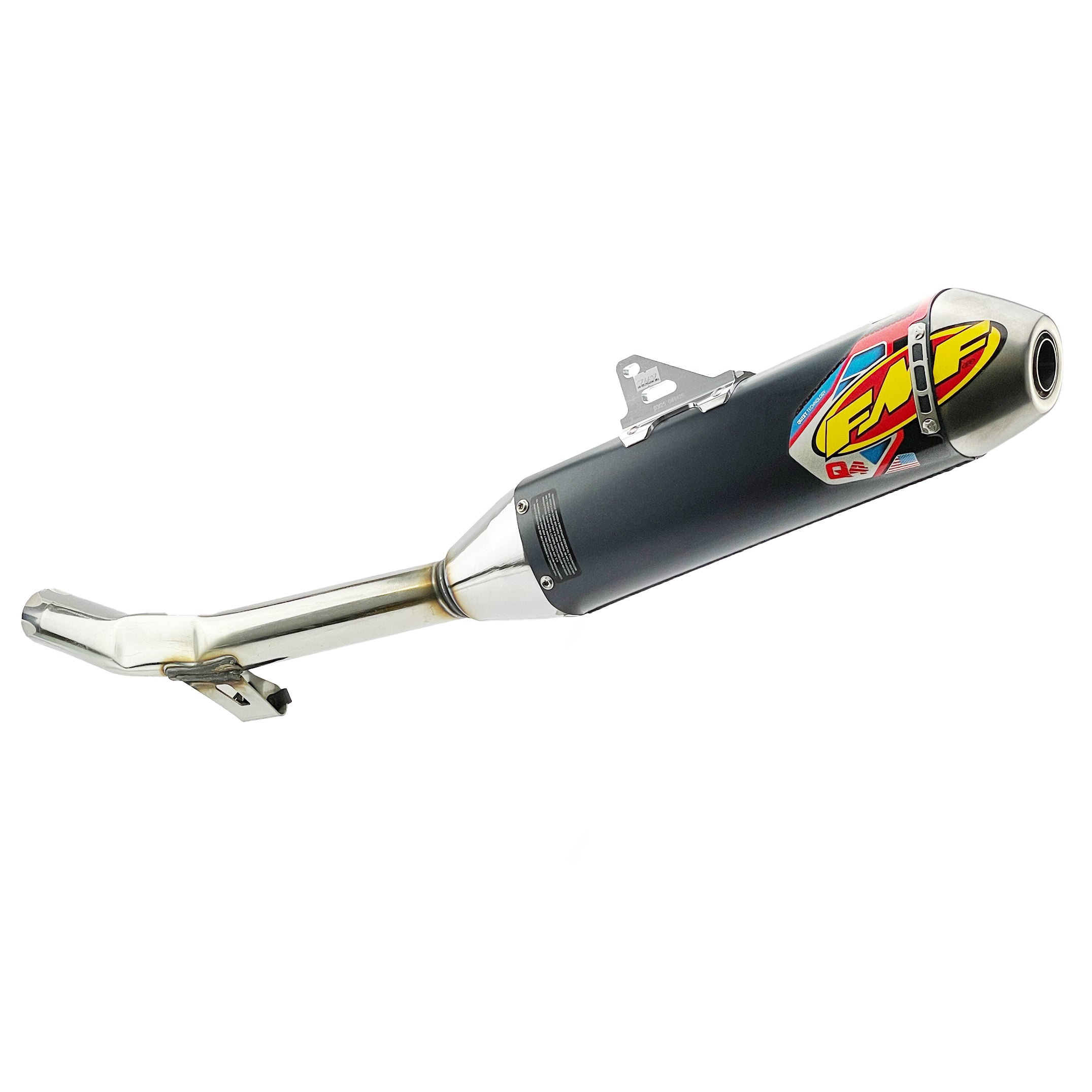 Q4 Hex Exhaust Silencer 14-19 Yamaha WR YZ 250 F FX - FMF 044426