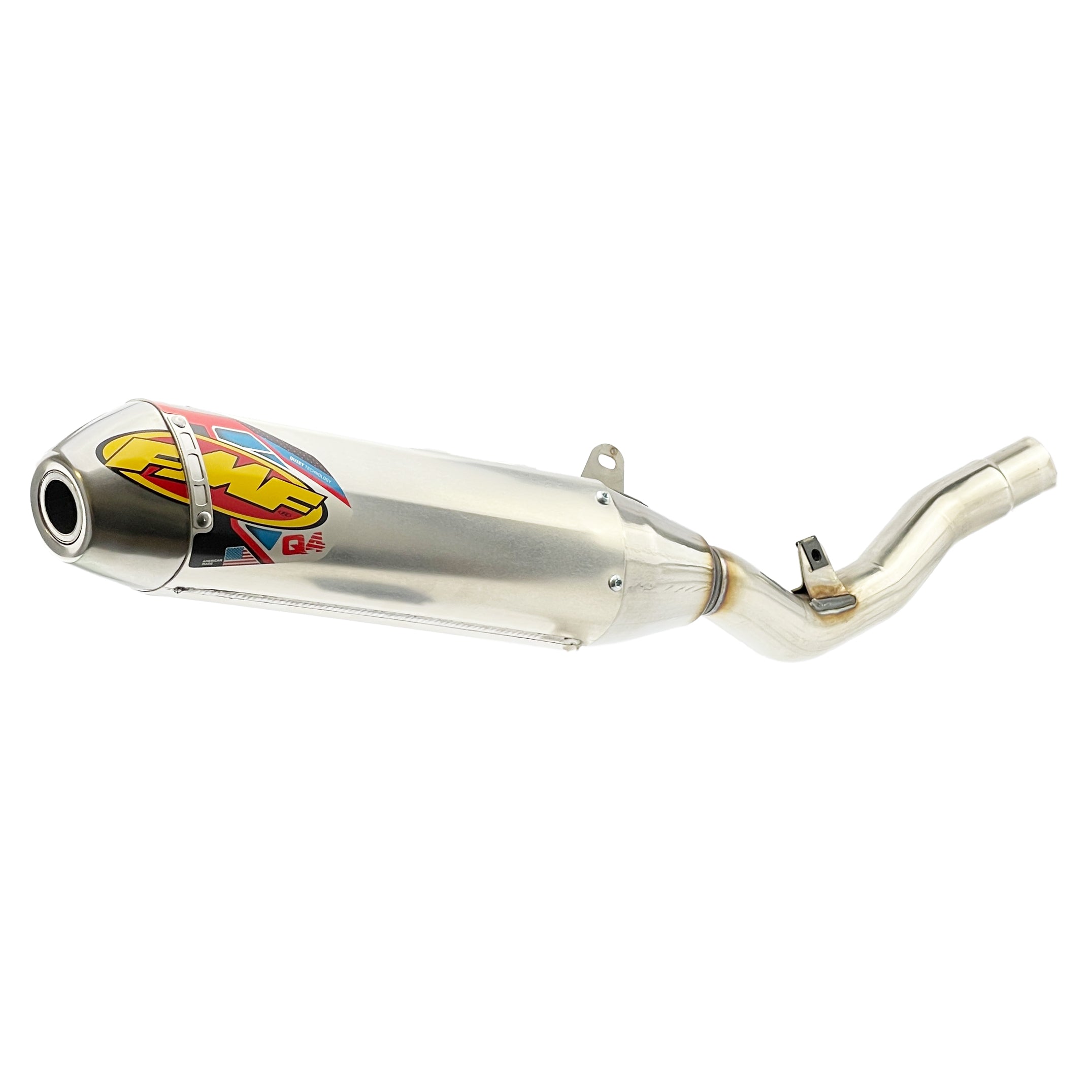 END OF LINE Q4 HEX EXHAUST SILENCER 2017-2020 HONDA CRF 450 R RX RWE - FMF 041558
