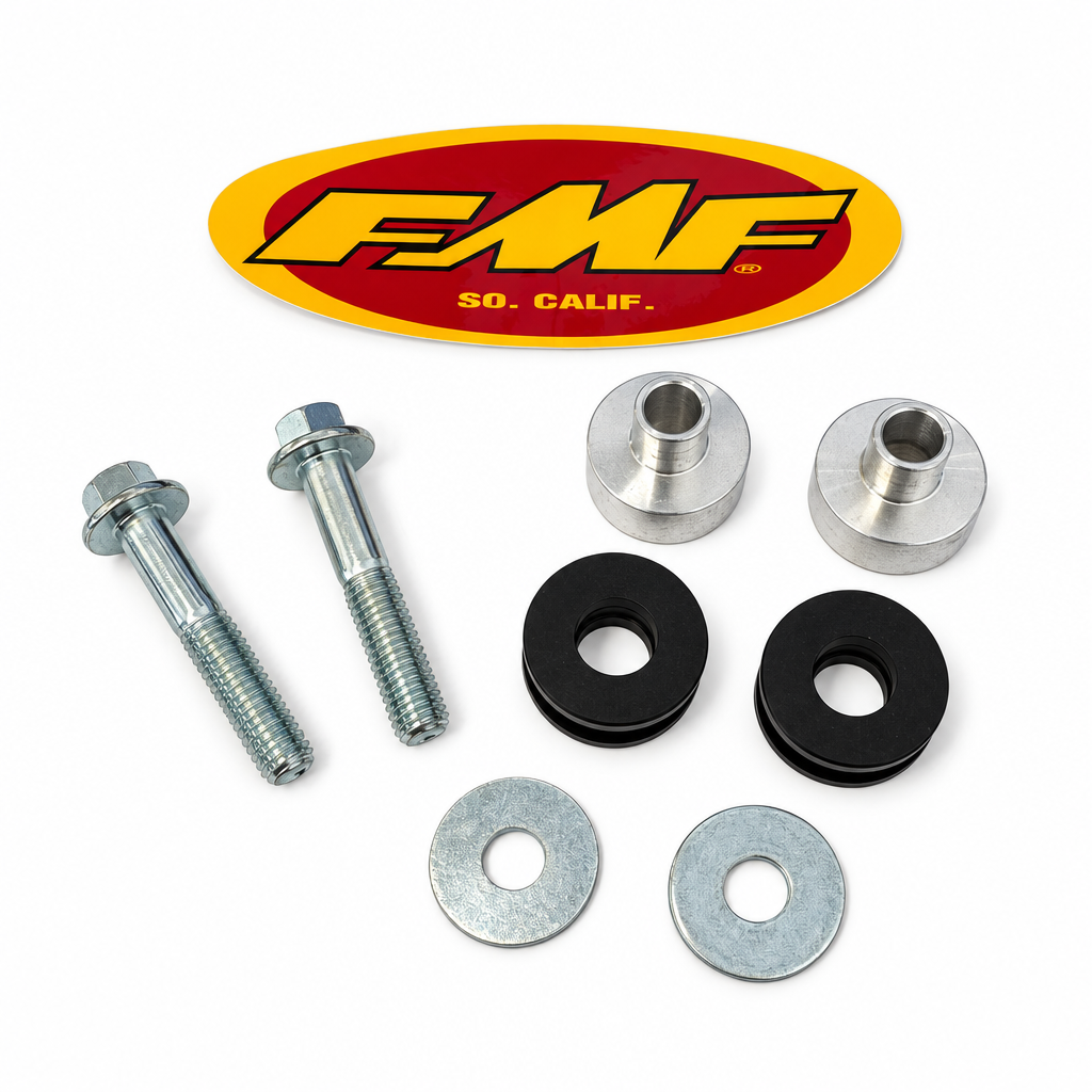 FITTING KIT ONLY FMF POWERCORE 2 87-06 YAMAHA BANSHEE 350 020264 EXHAUST SILENCER