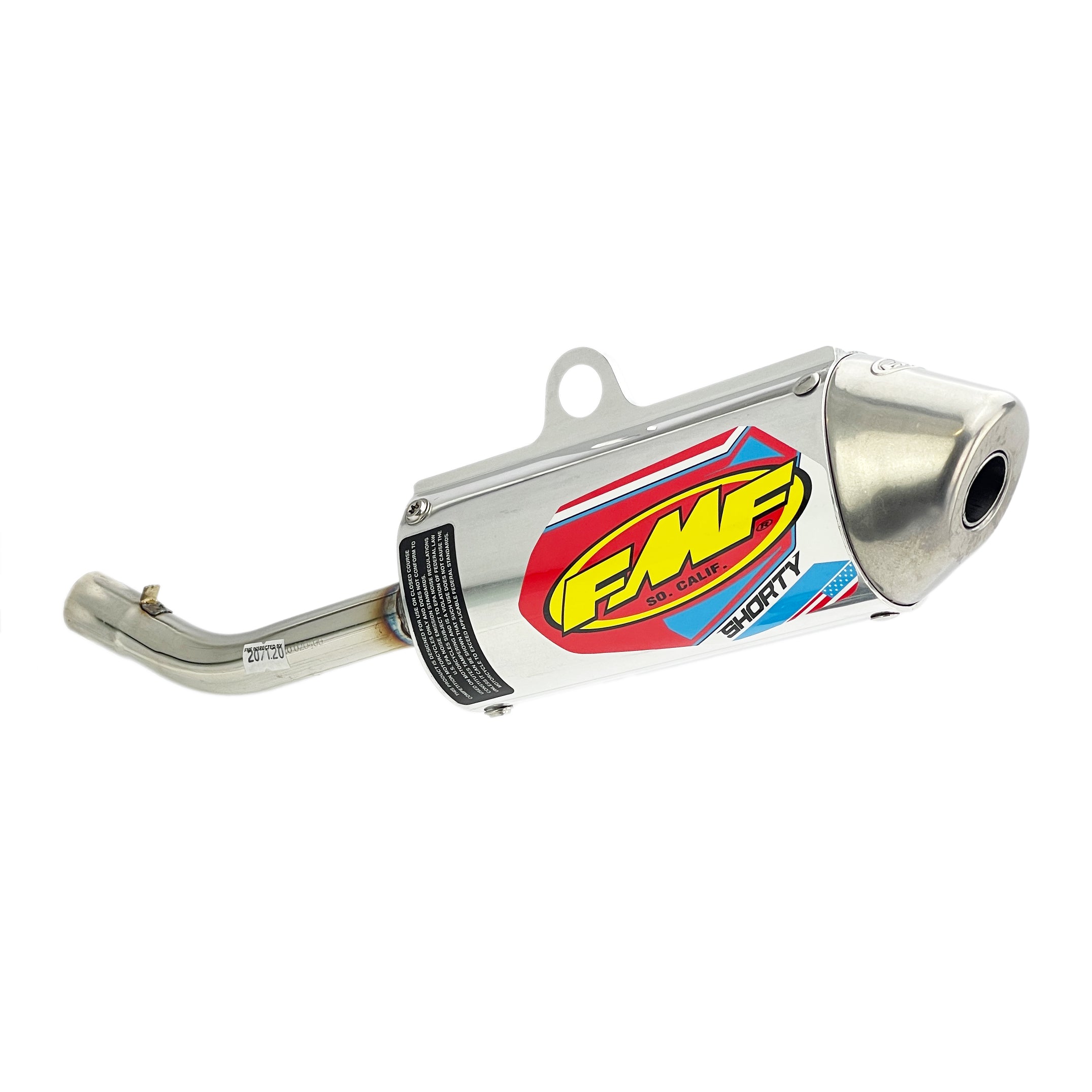 Powercore 2 Shorty Exhaust Silencer 01-02 Suzuki RM 125 - FMF 020400